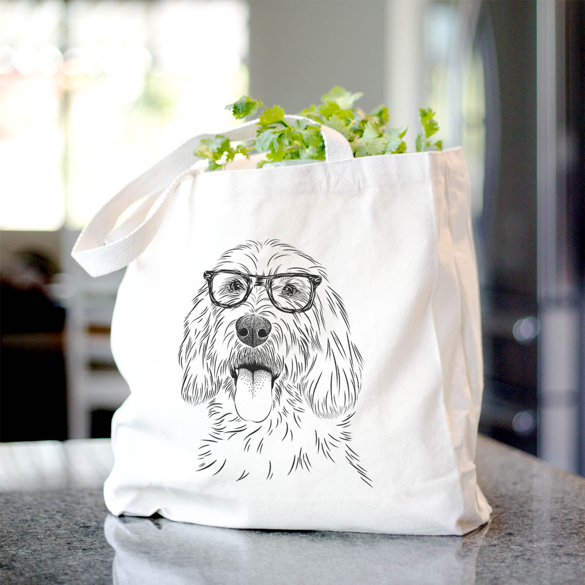 Homer the Grand Basset Griffon Vendeen - Tote Bag