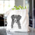 Indi the Border Collie - Tote Bag