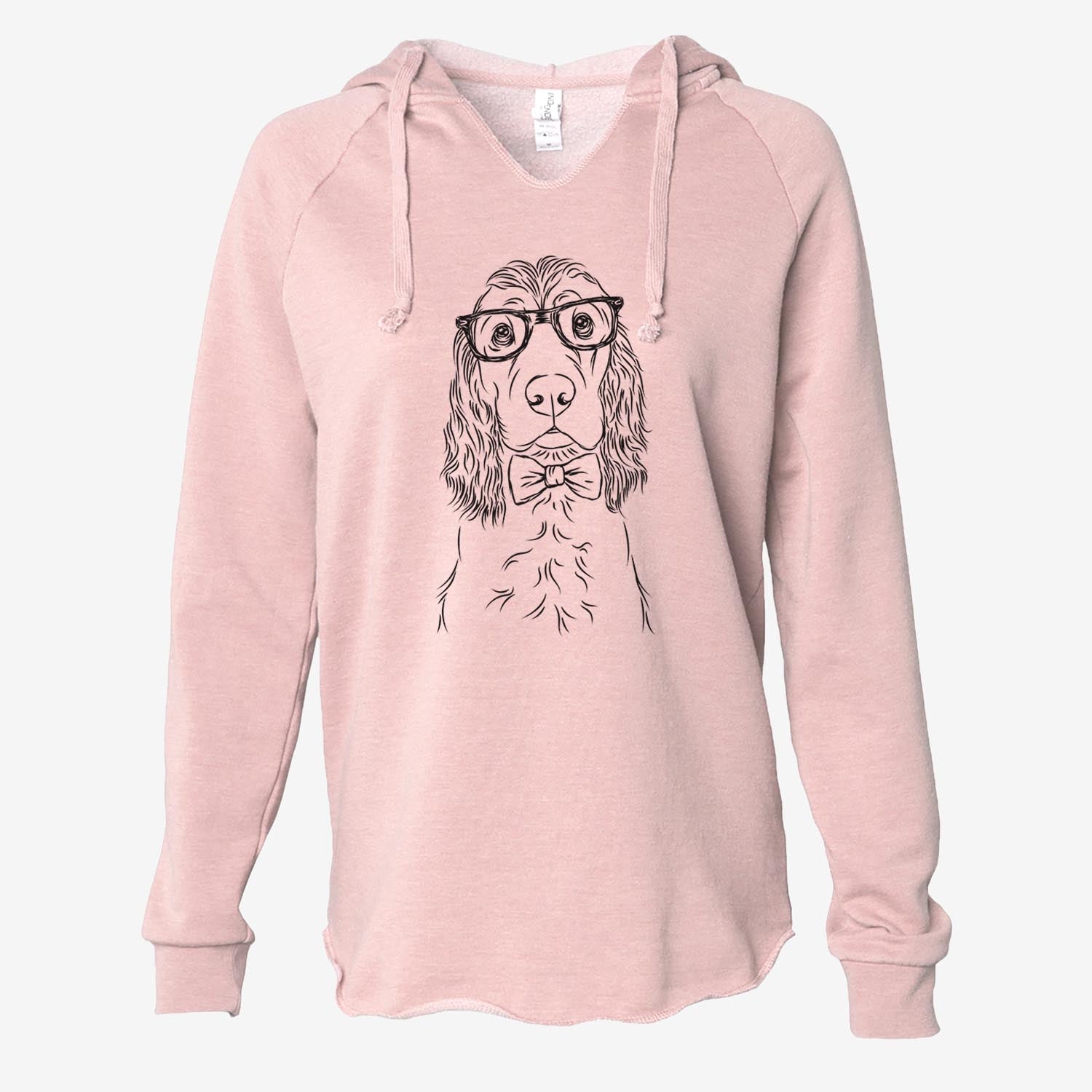 Logan the Cocker Spaniel - Cali Wave Hooded Sweatshirt