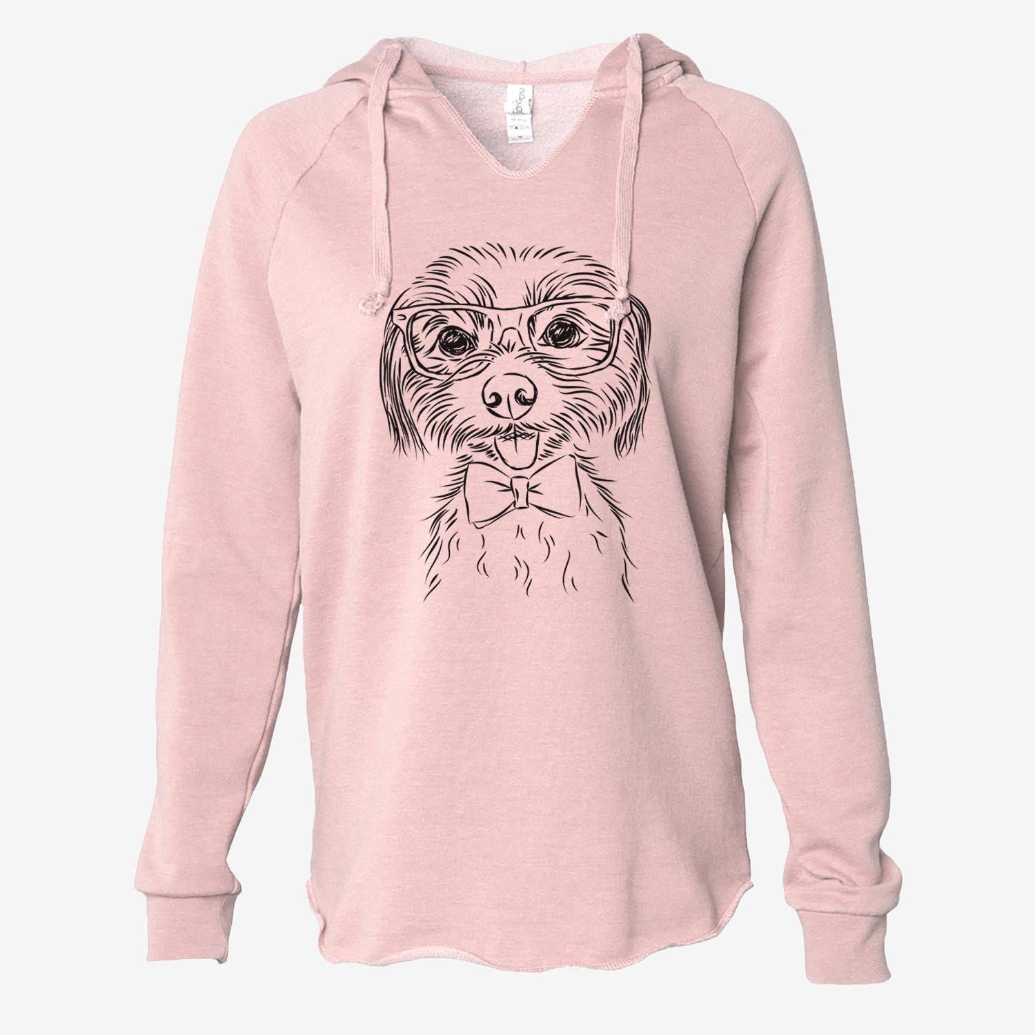 Mater the Yorkshire Terrier - Cali Wave Hooded Sweatshirt