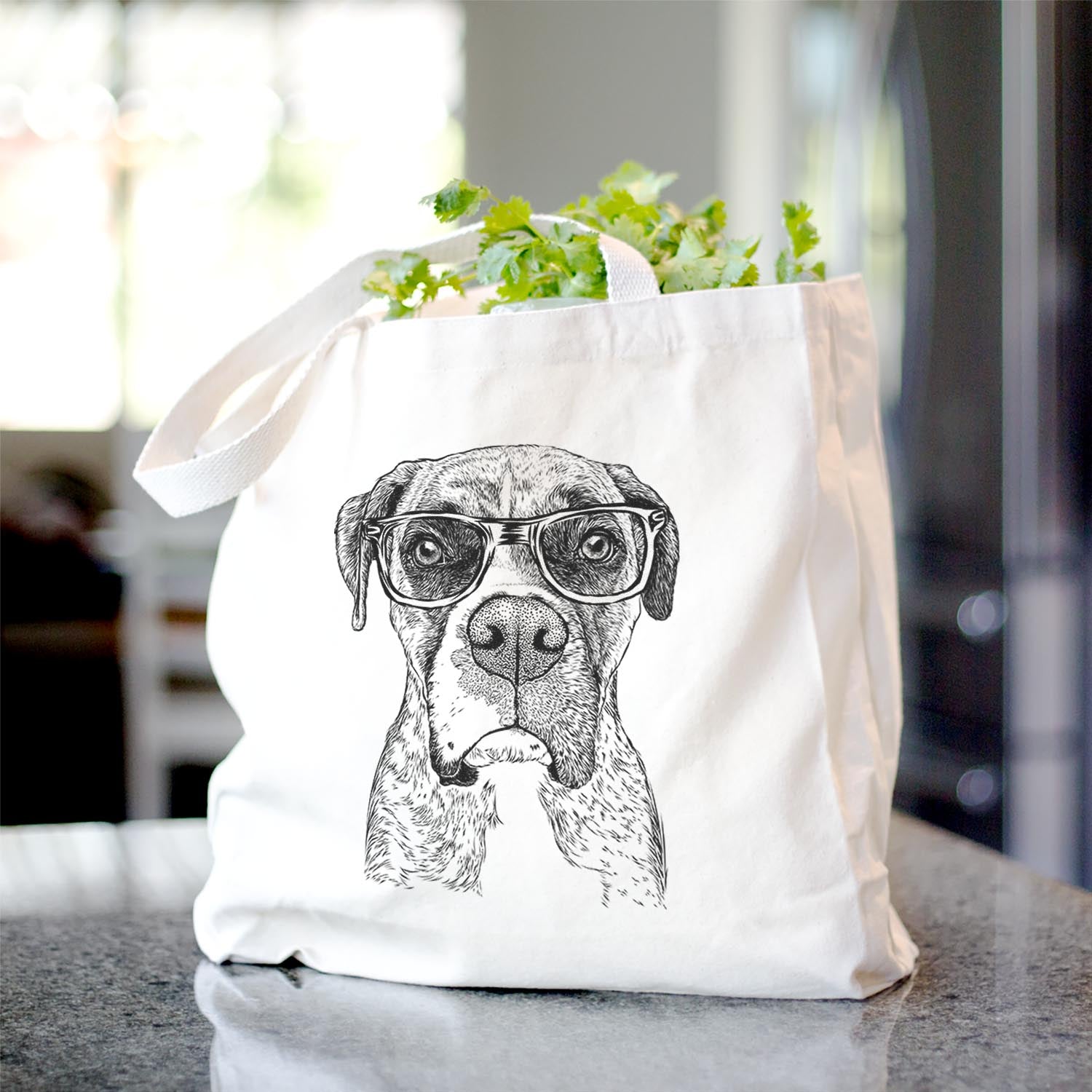 Rowdy Rex the Boxer - Tote Bag