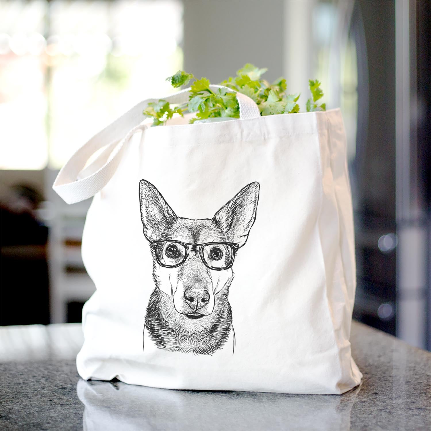 Sammie the Mixed Breed - Tote Bag