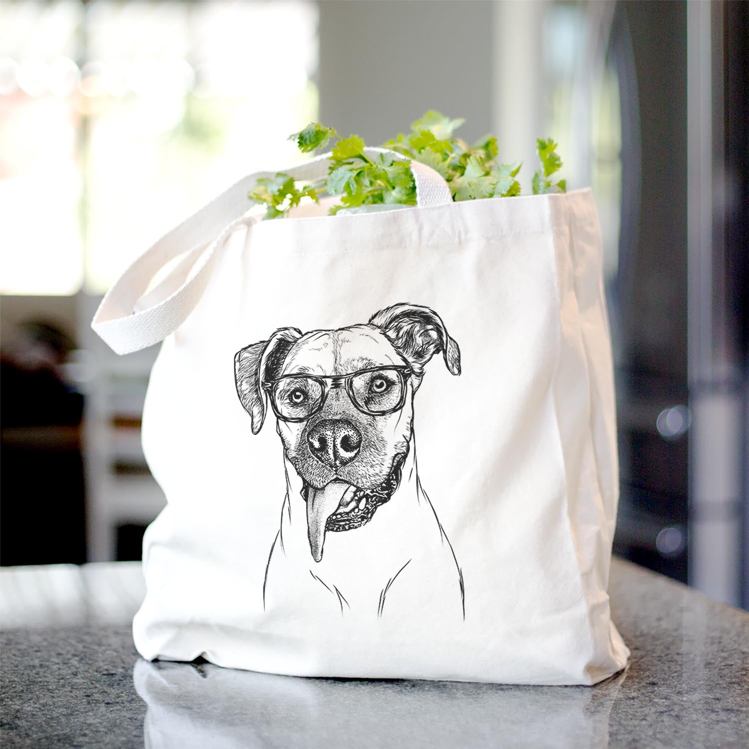 Sir Jake the Boxer - Tote Bag
