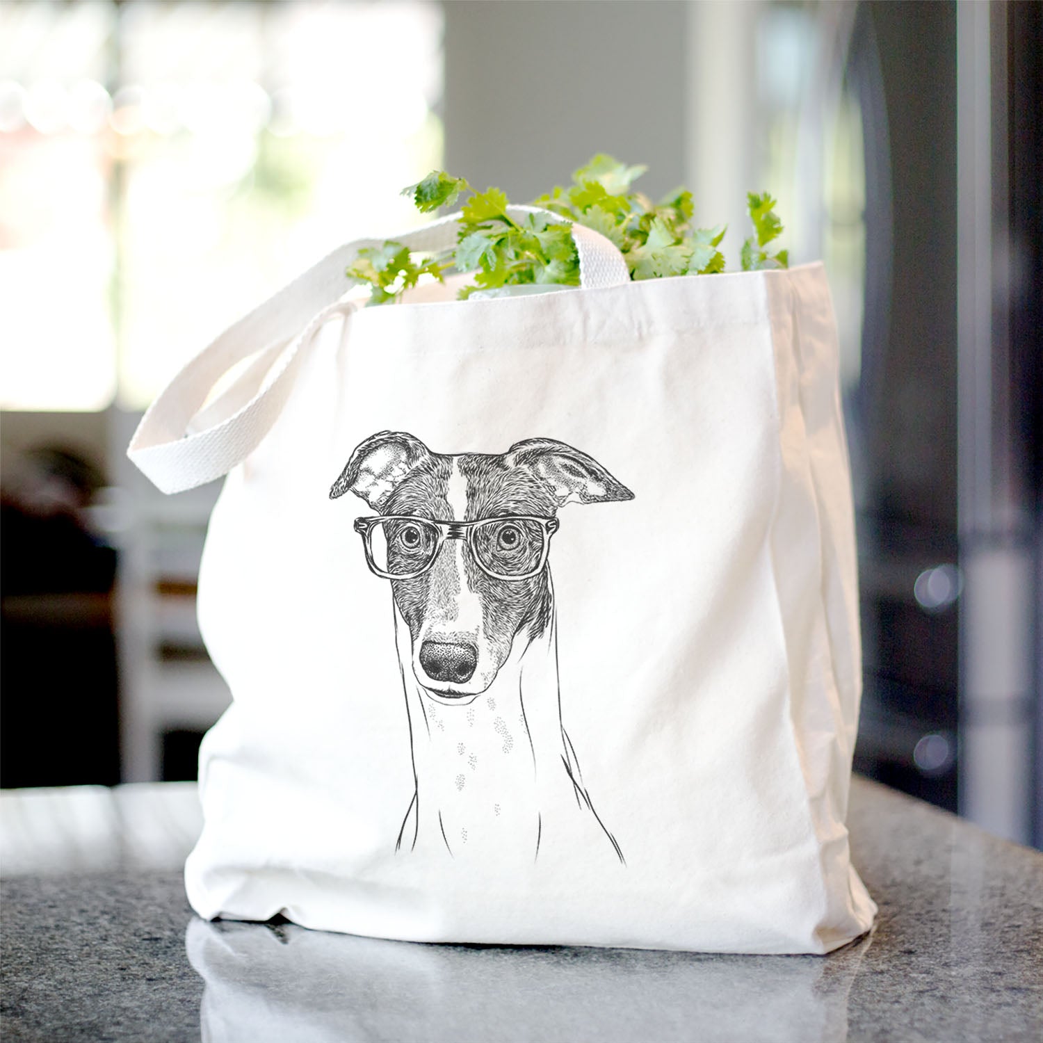 Vyncent the Greyhound - Tote Bag