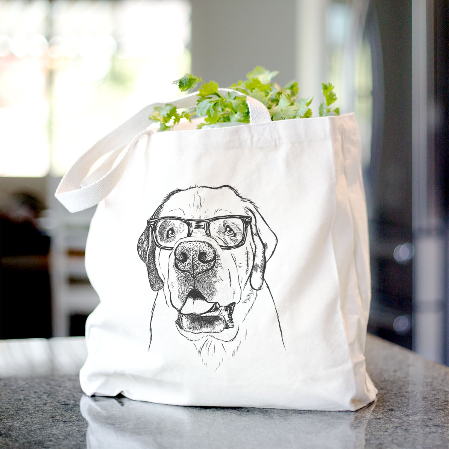 Wendy the Saint Bernard - Tote Bag