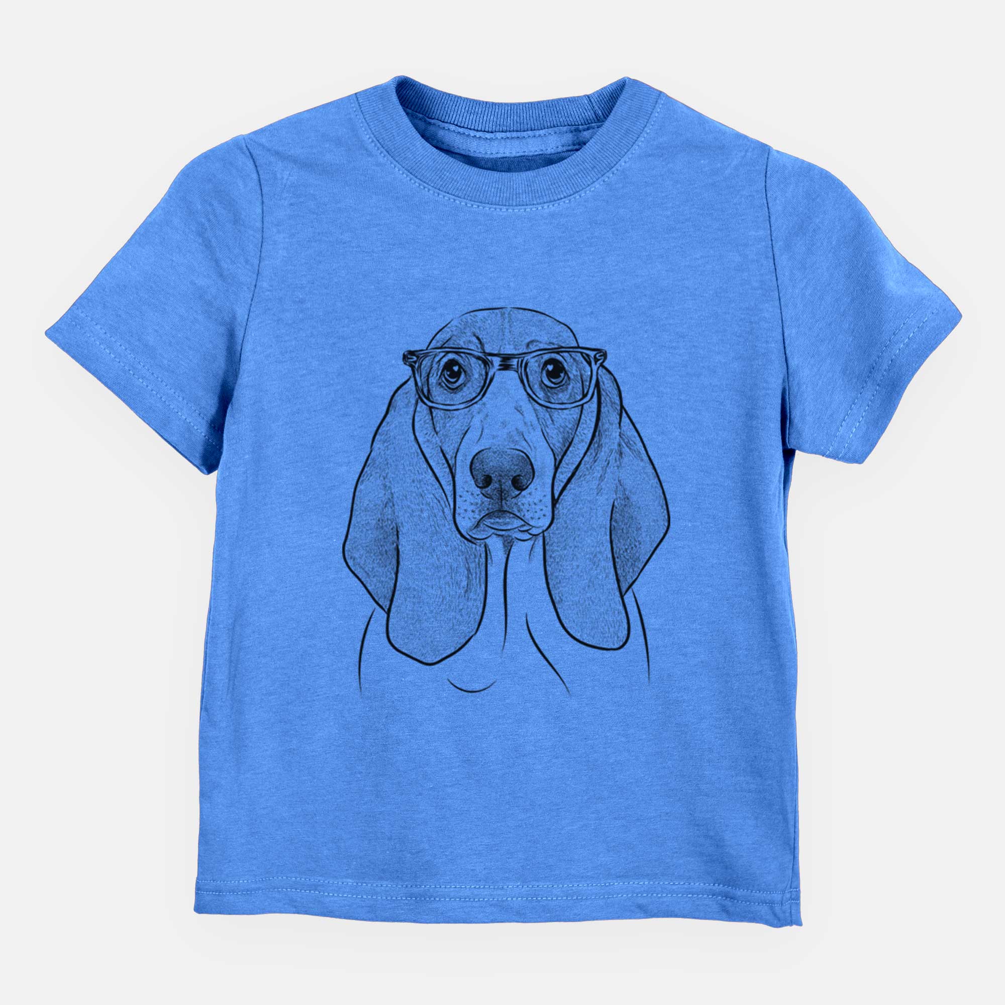Chic Addison the Basset Hound - Kids/Youth/Toddler Shirt