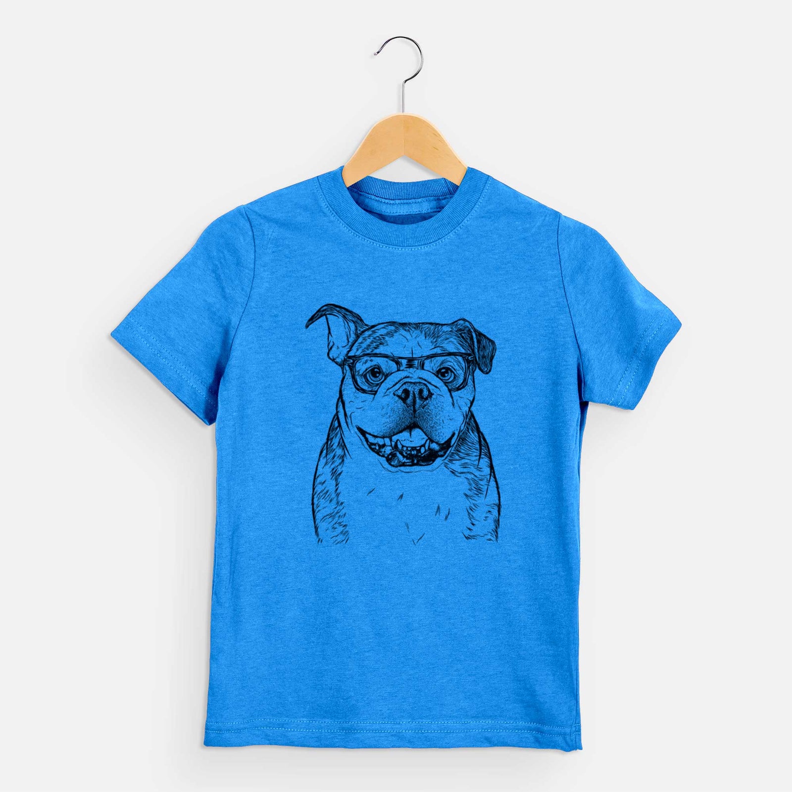 Chic Agatha the Boston Bulldog - Kids/Youth/Toddler Shirt