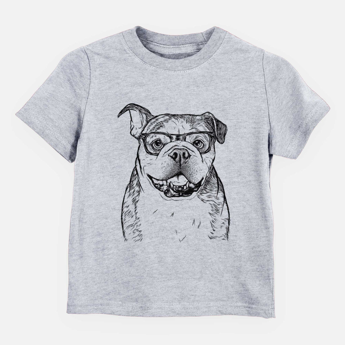 Chic Agatha the Boston Bulldog - Kids/Youth/Toddler Shirt