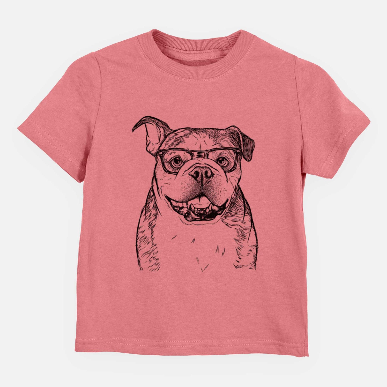 Chic Agatha the Boston Bulldog - Kids/Youth/Toddler Shirt