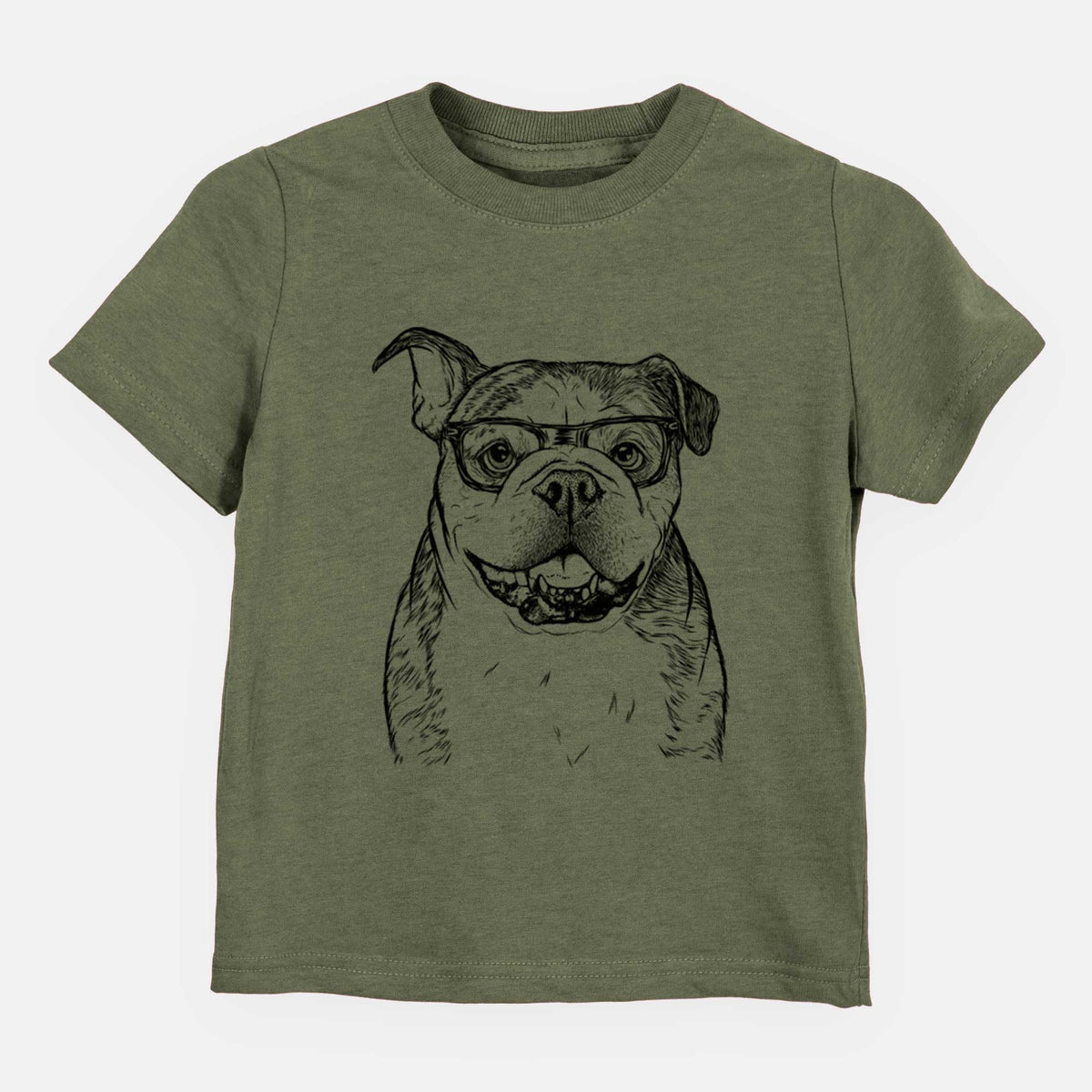 Chic Agatha the Boston Bulldog - Kids/Youth/Toddler Shirt
