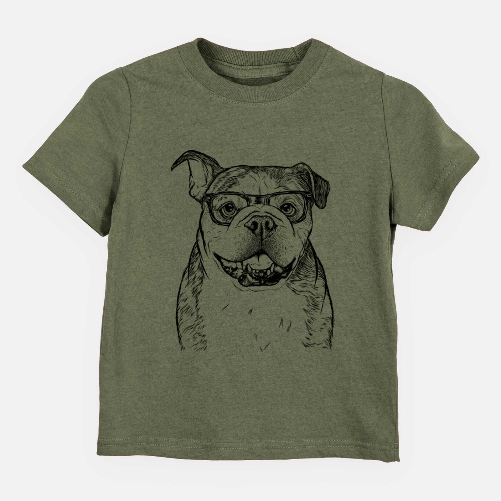 Chic Agatha the Boston Bulldog - Kids/Youth/Toddler Shirt