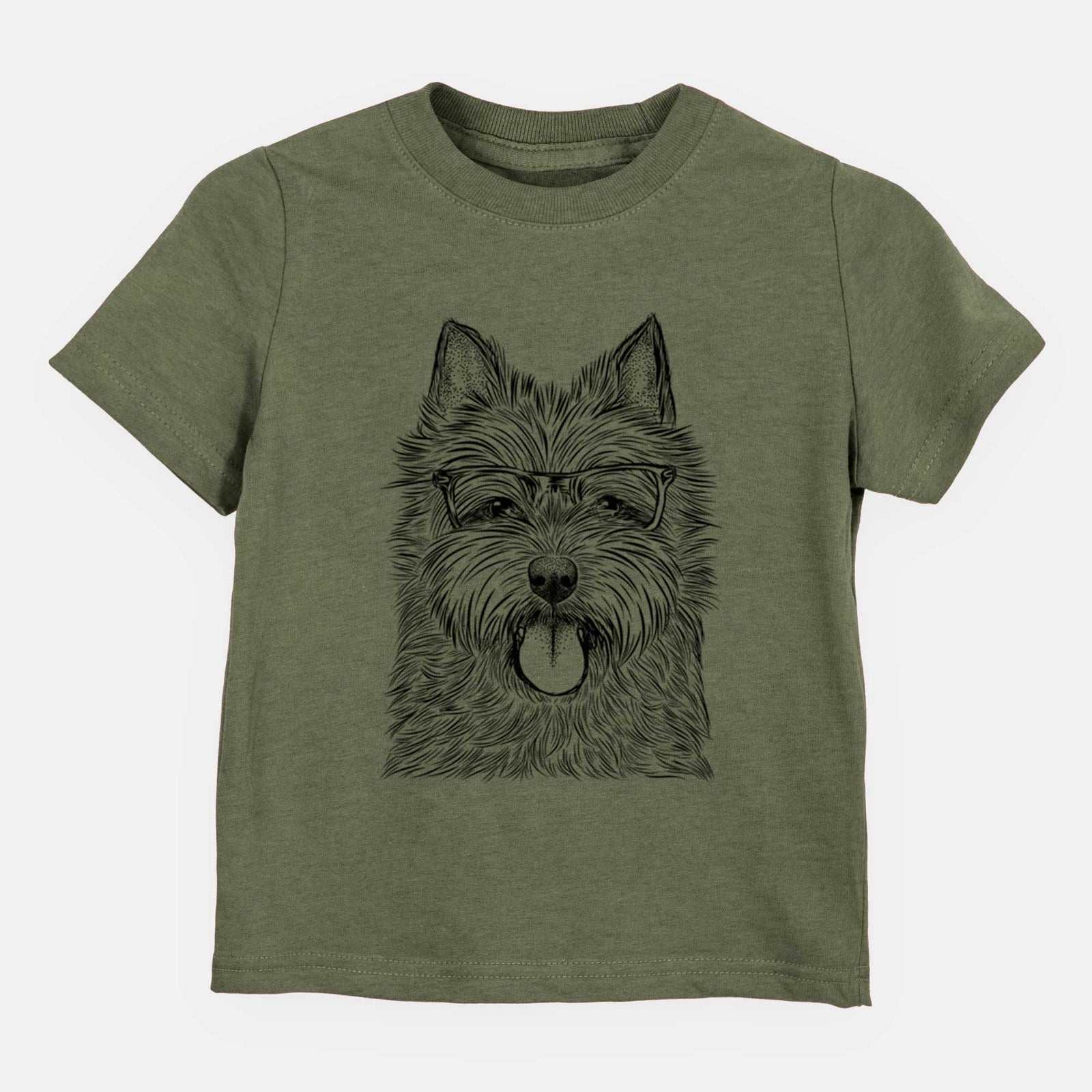 Chic Alfie the Norwich Terrier - Kids/Youth/Toddler Shirt