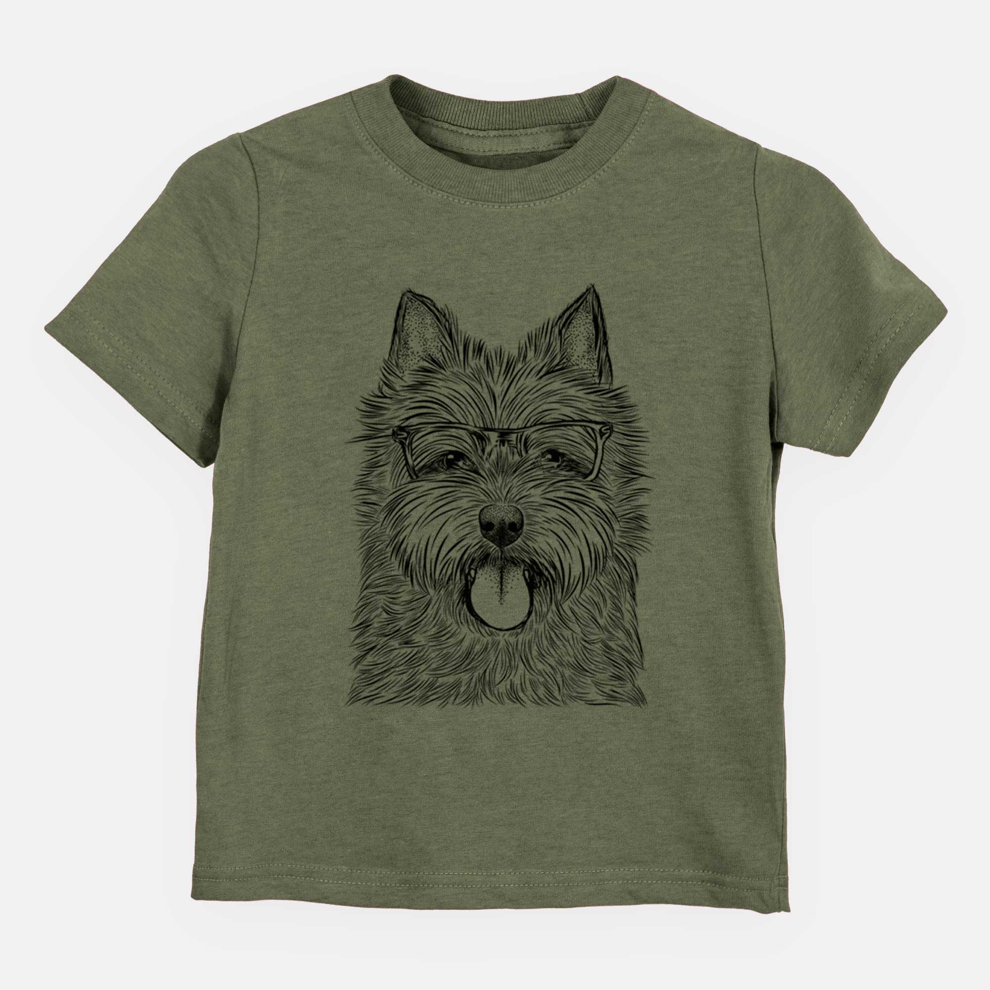 Chic Alfie the Norwich Terrier - Kids/Youth/Toddler Shirt