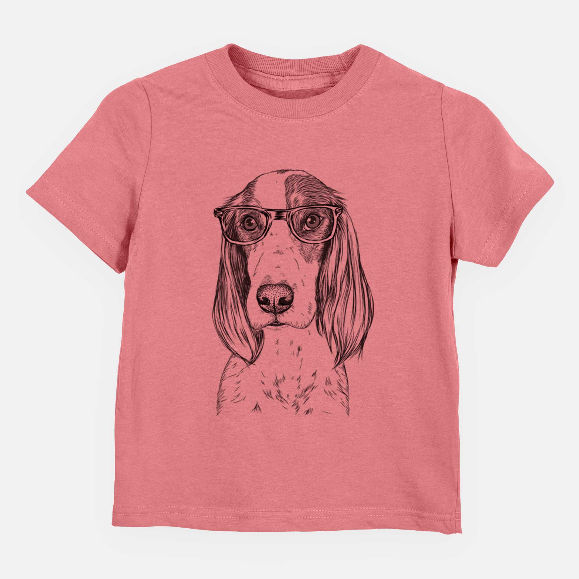 Chic Aline the Irish Red and White Setter - Kids/Youth/Toddler Shirt