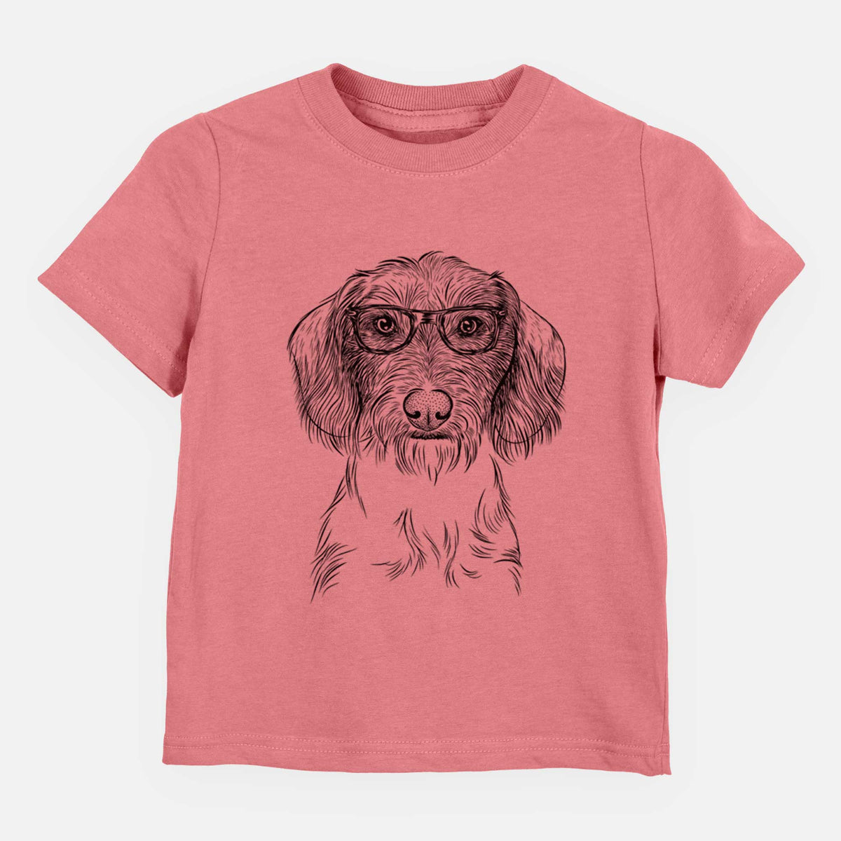 Chic Almond the Wirehaired Dachshund - Kids/Youth/Toddler Shirt