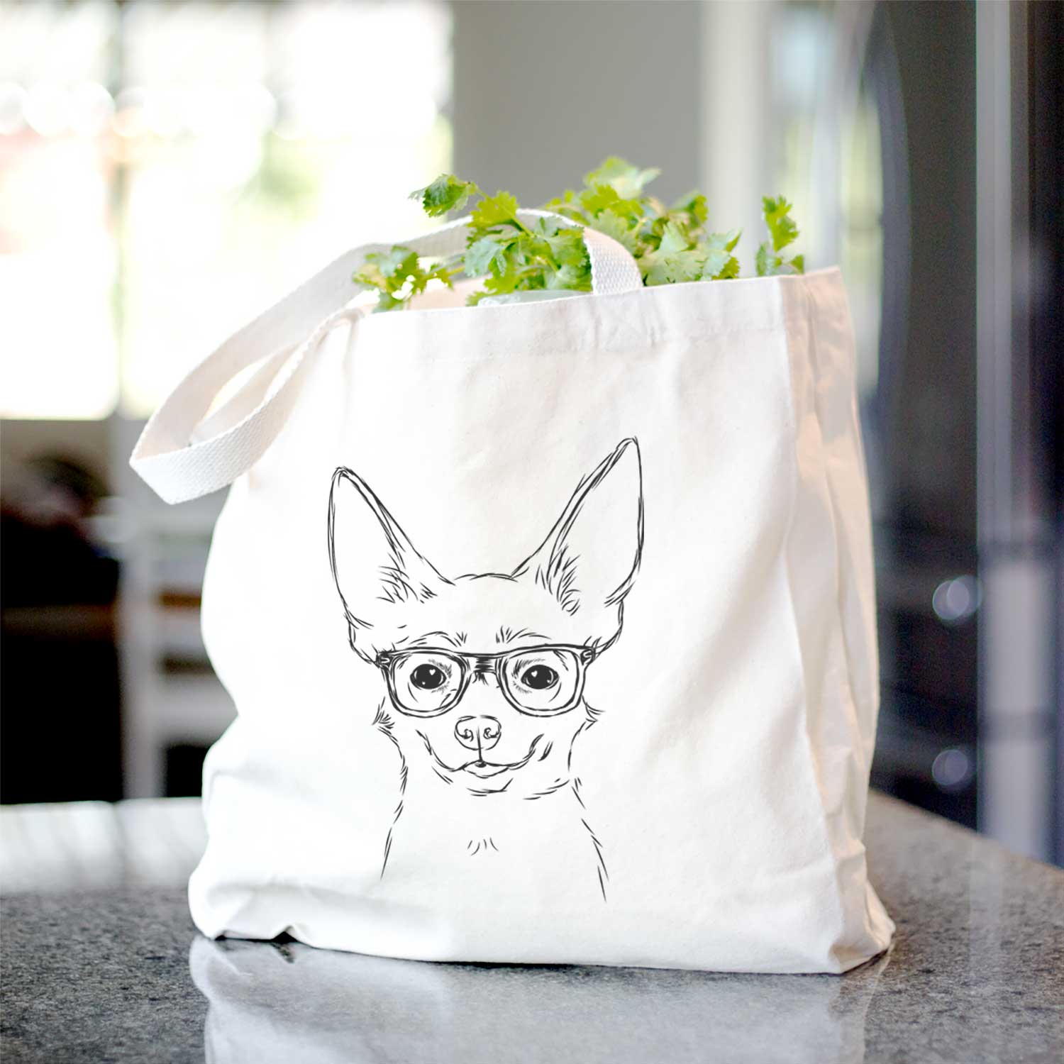 Amos the Chihuahua - Tote Bag