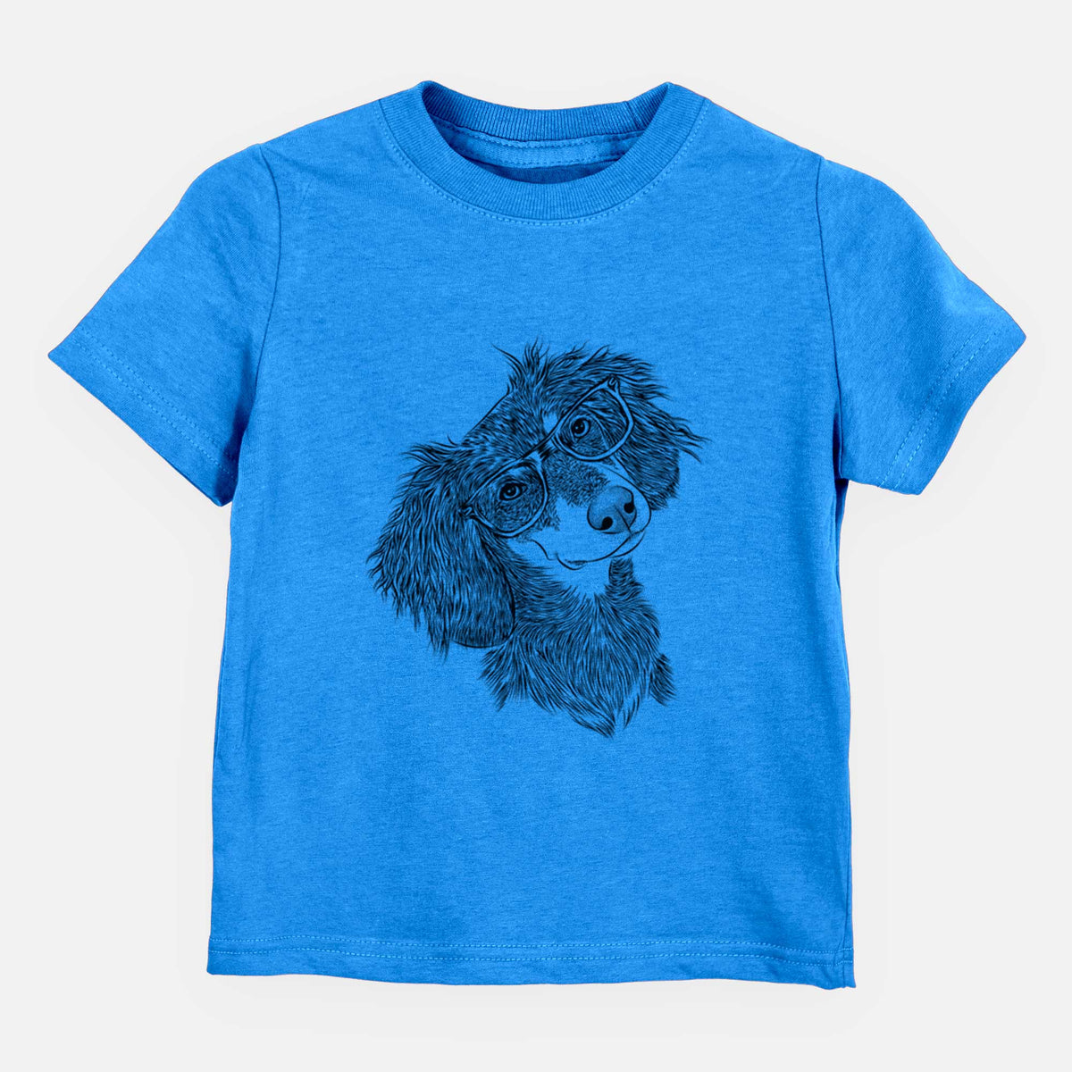 Chic Bailey the Long Haired Dachshund - Kids/Youth/Toddler Shirt