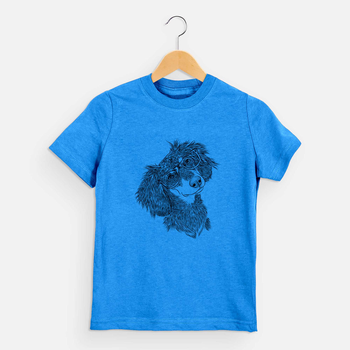 Chic Bailey the Long Haired Dachshund - Kids/Youth/Toddler Shirt