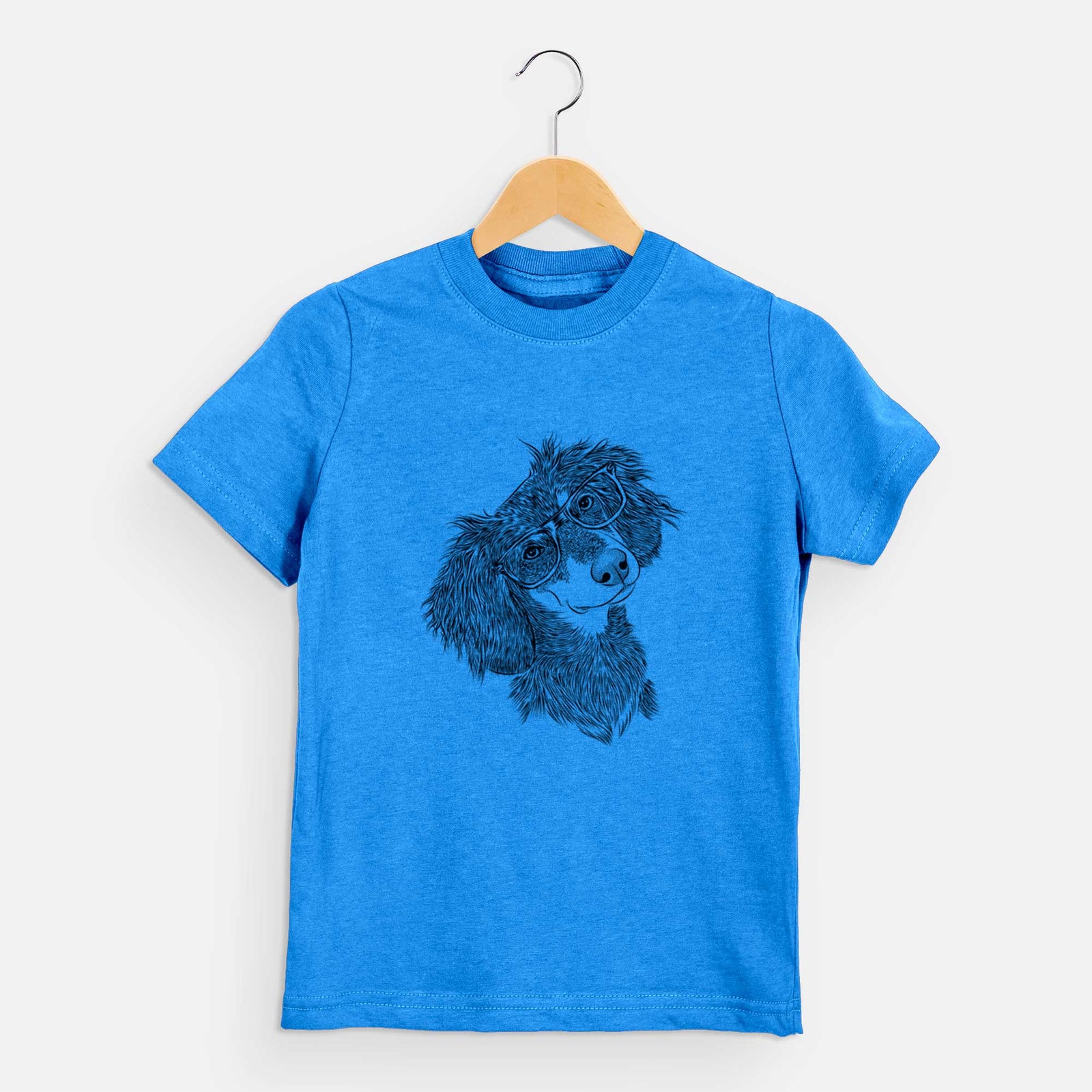 Chic Bailey the Long Haired Dachshund - Kids/Youth/Toddler Shirt
