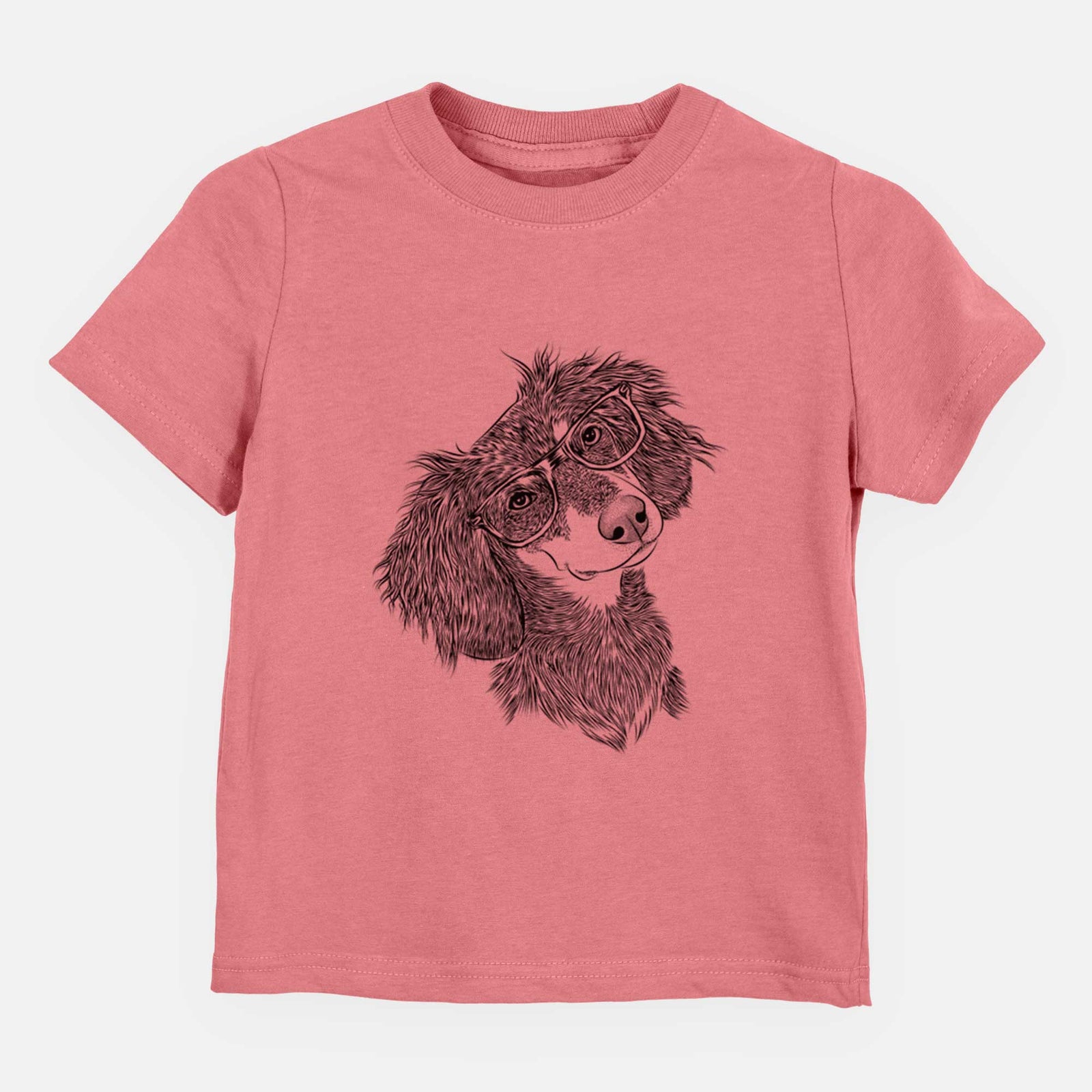 Chic Bailey the Long Haired Dachshund - Kids/Youth/Toddler Shirt