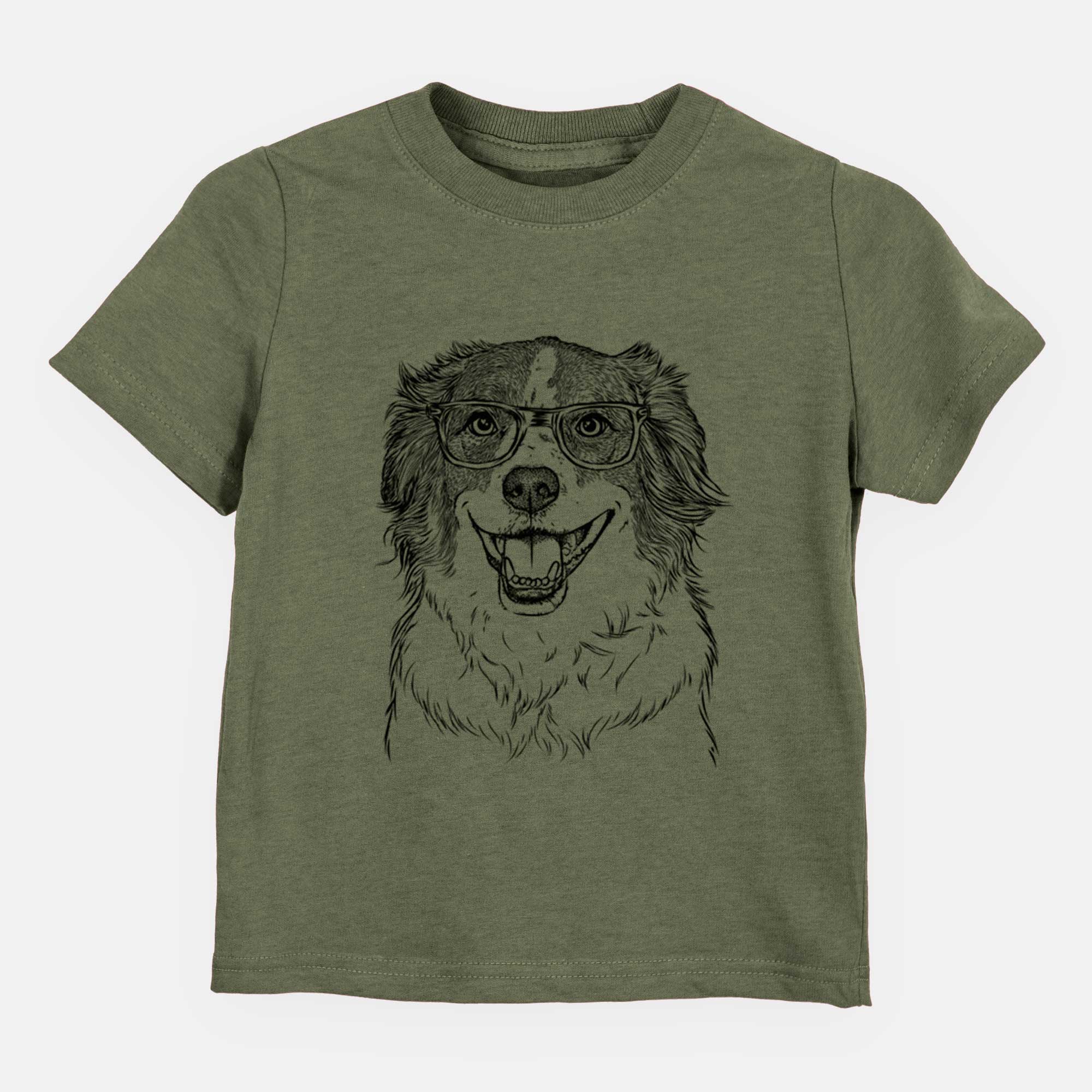 Chic Belle the Australian Shepherd Mix - Kids/Youth/Toddler Shirt