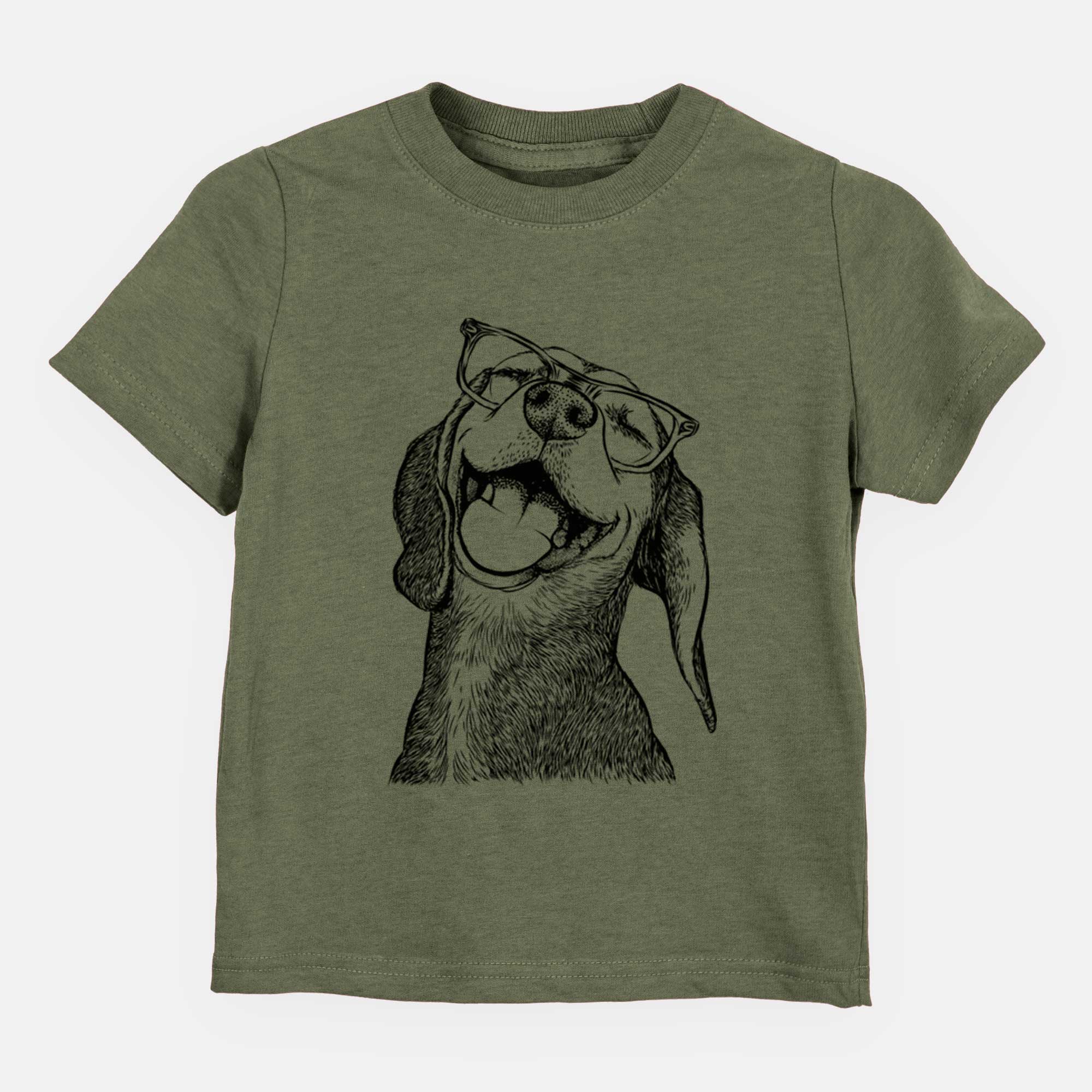Chic Belle the Hound Mix - Kids/Youth/Toddler Shirt