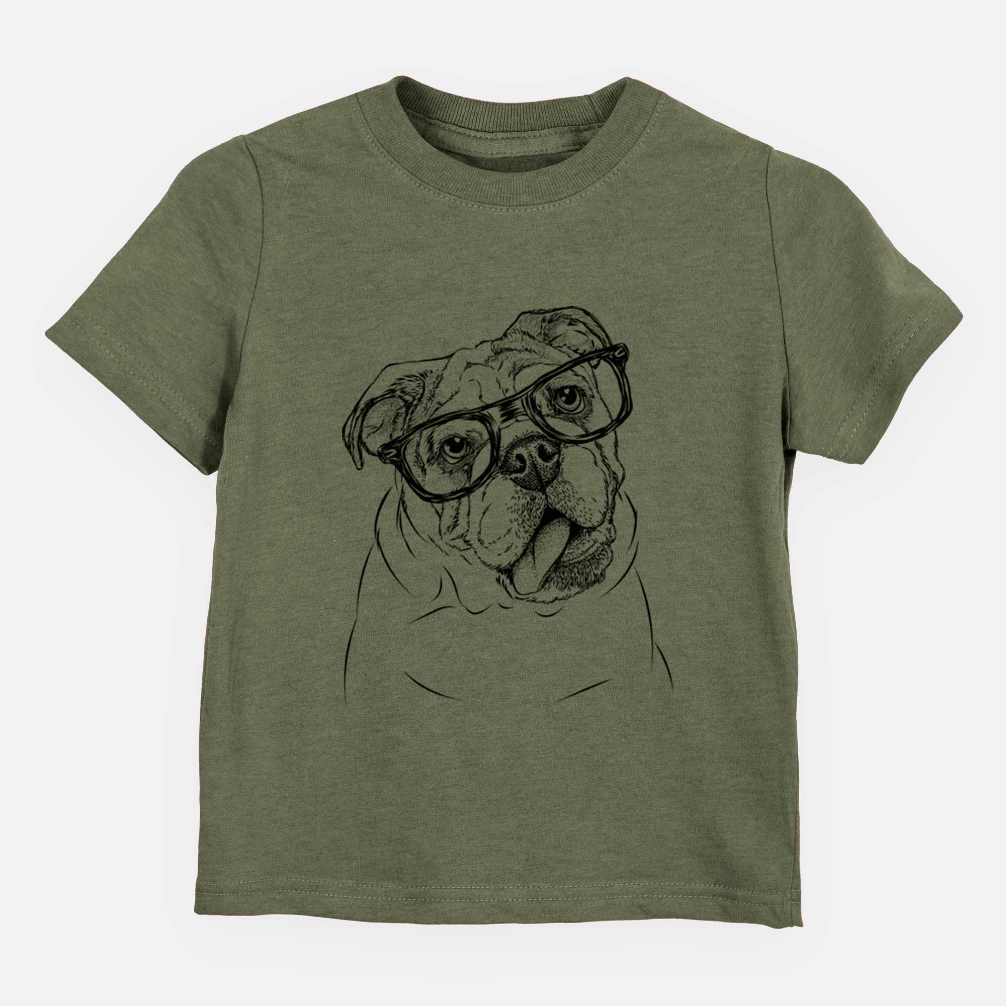 Chic Benson the English Bulldog - Kids/Youth/Toddler Shirt