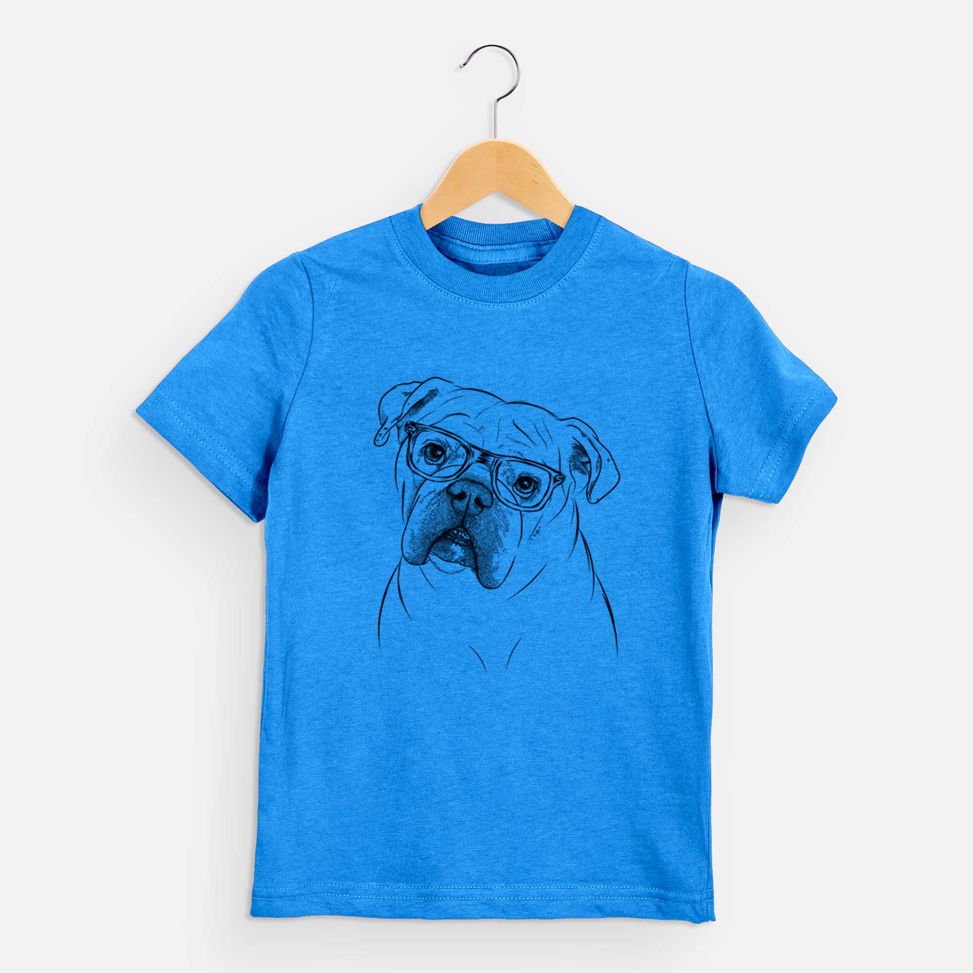 Chic Blossom the English Bulldog - Kids/Youth/Toddler Shirt