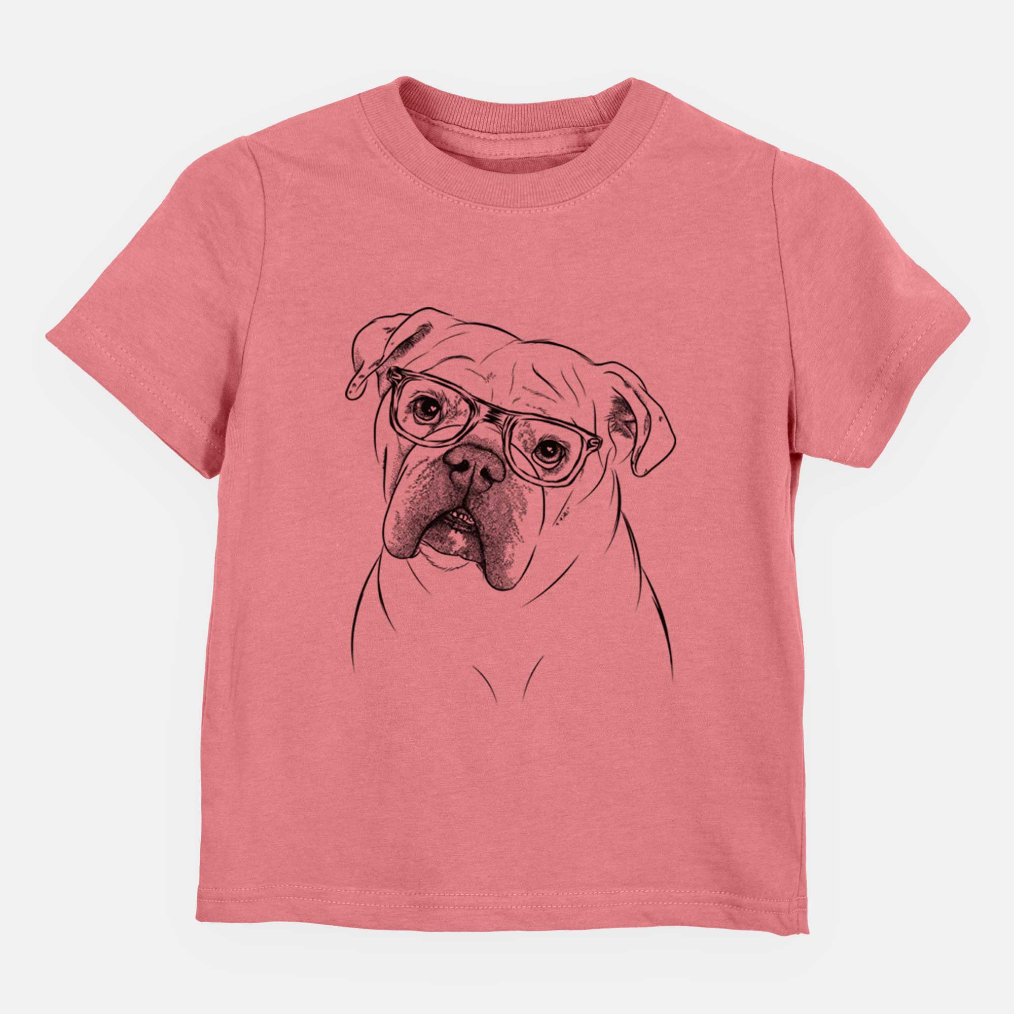 Chic Blossom the English Bulldog - Kids/Youth/Toddler Shirt