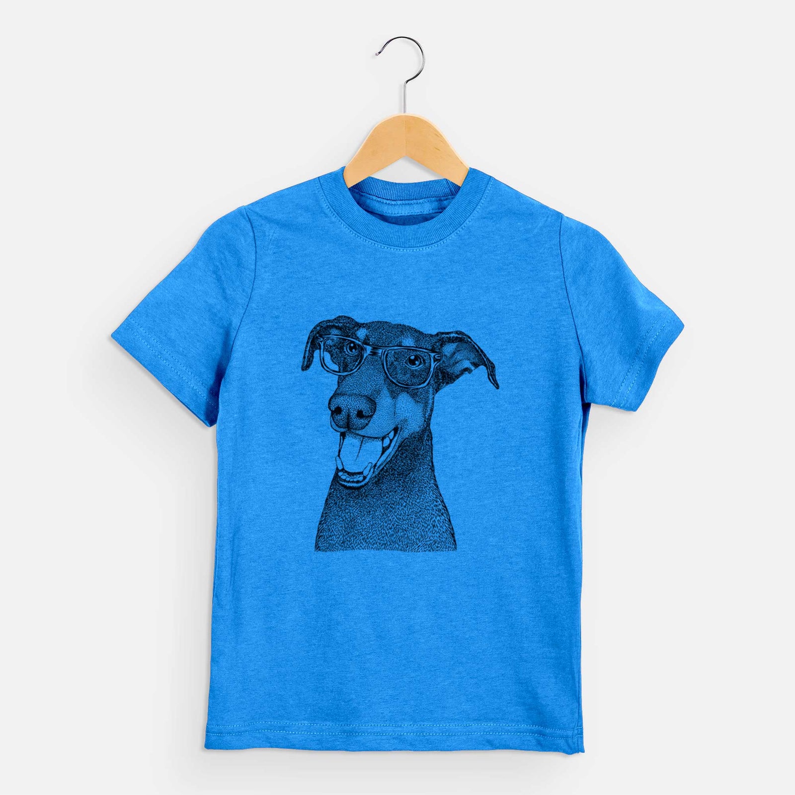 Chic Bunnie the Doberman Pinscher - Kids/Youth/Toddler Shirt