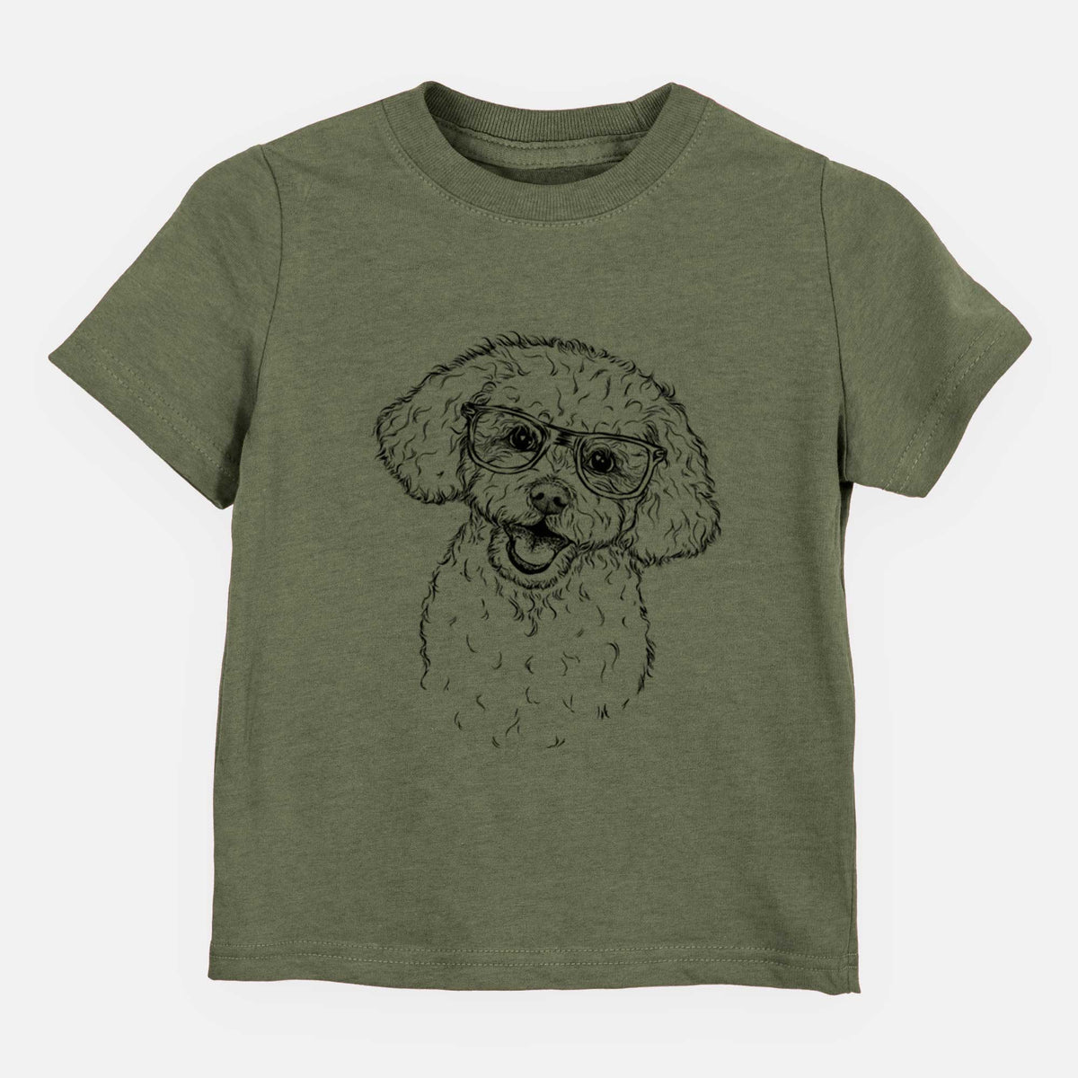 Chic Caesar the Bichon Frise - Kids/Youth/Toddler Shirt