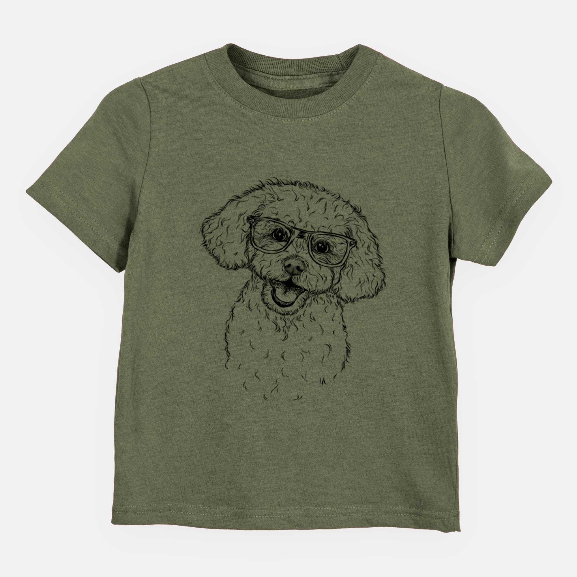 Chic Caesar the Bichon Frise - Kids/Youth/Toddler Shirt