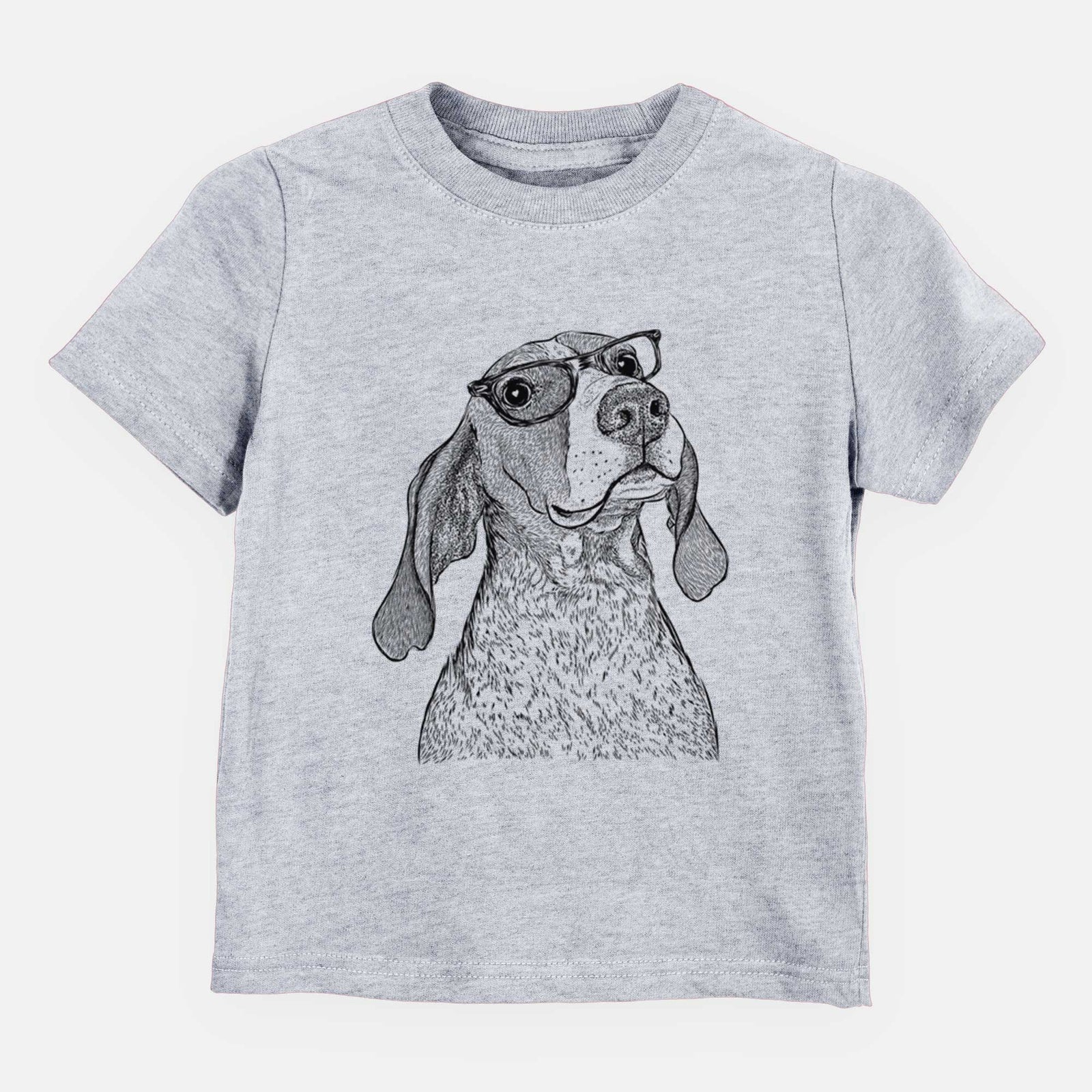 Chic Chester the Red Tick Coonhound - Kids/Youth/Toddler Shirt