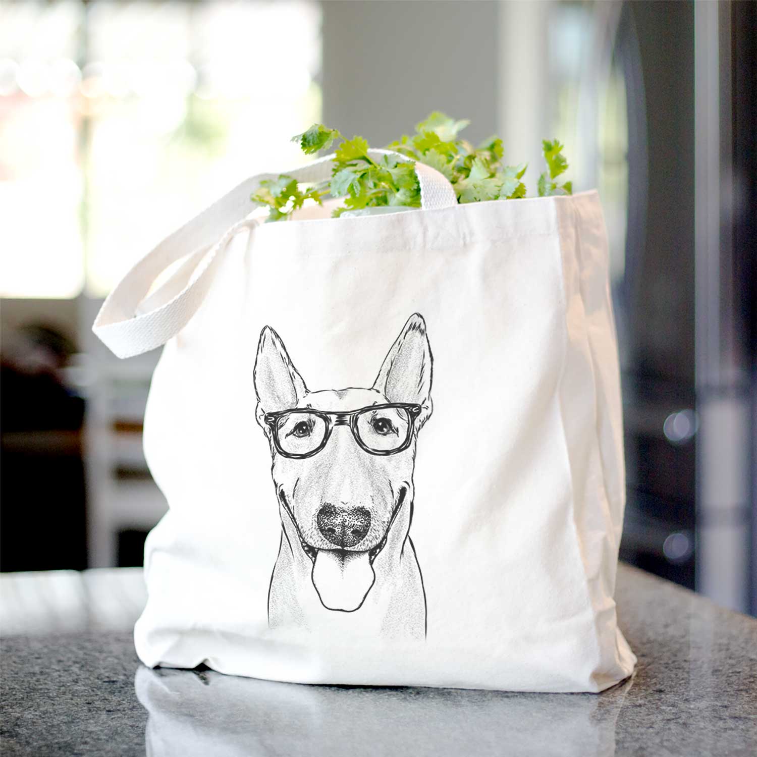 Chloe the Bull Terrier - Tote Bag