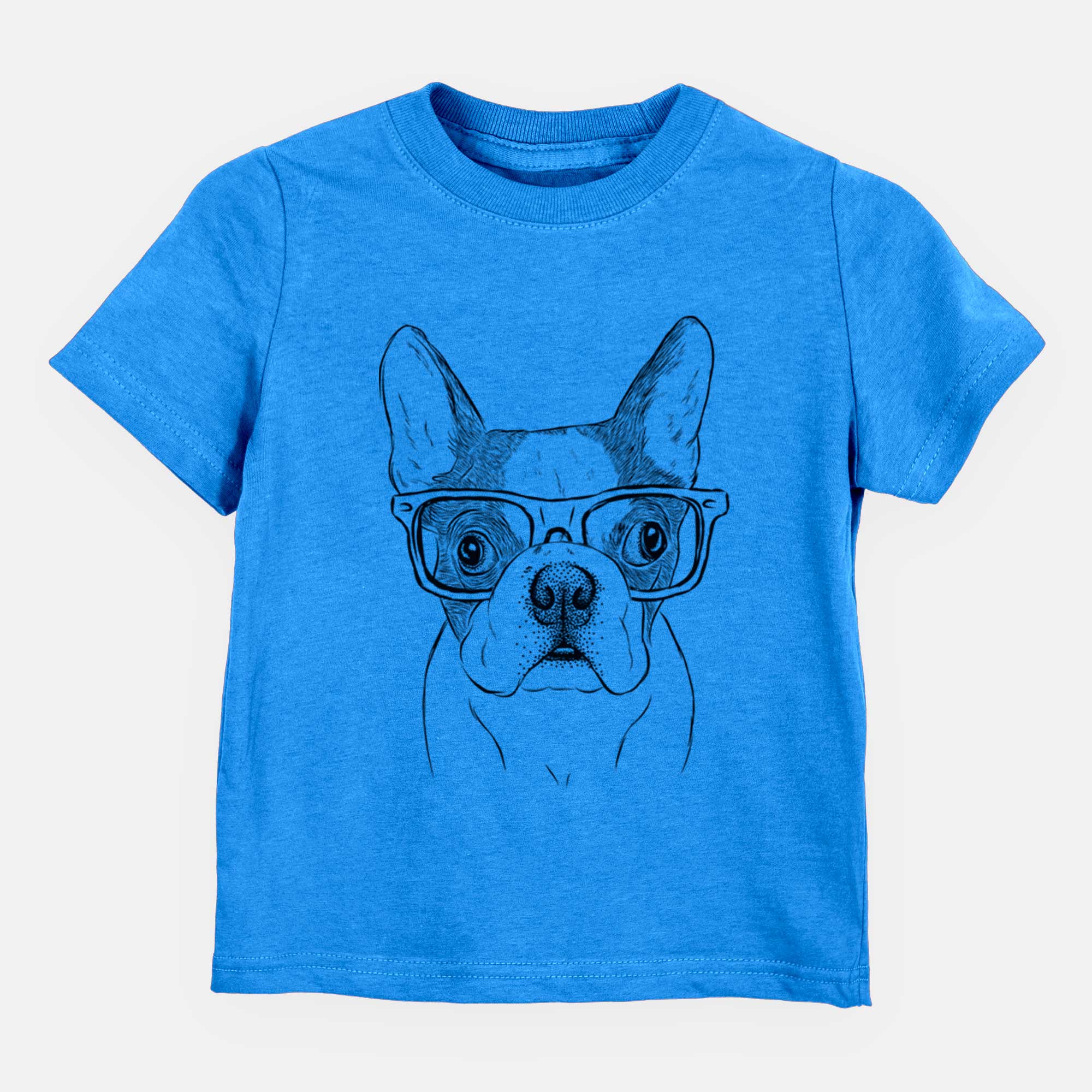 Chic Chocolate Chip the Boston Terrier - Kids/Youth/Toddler Shirt