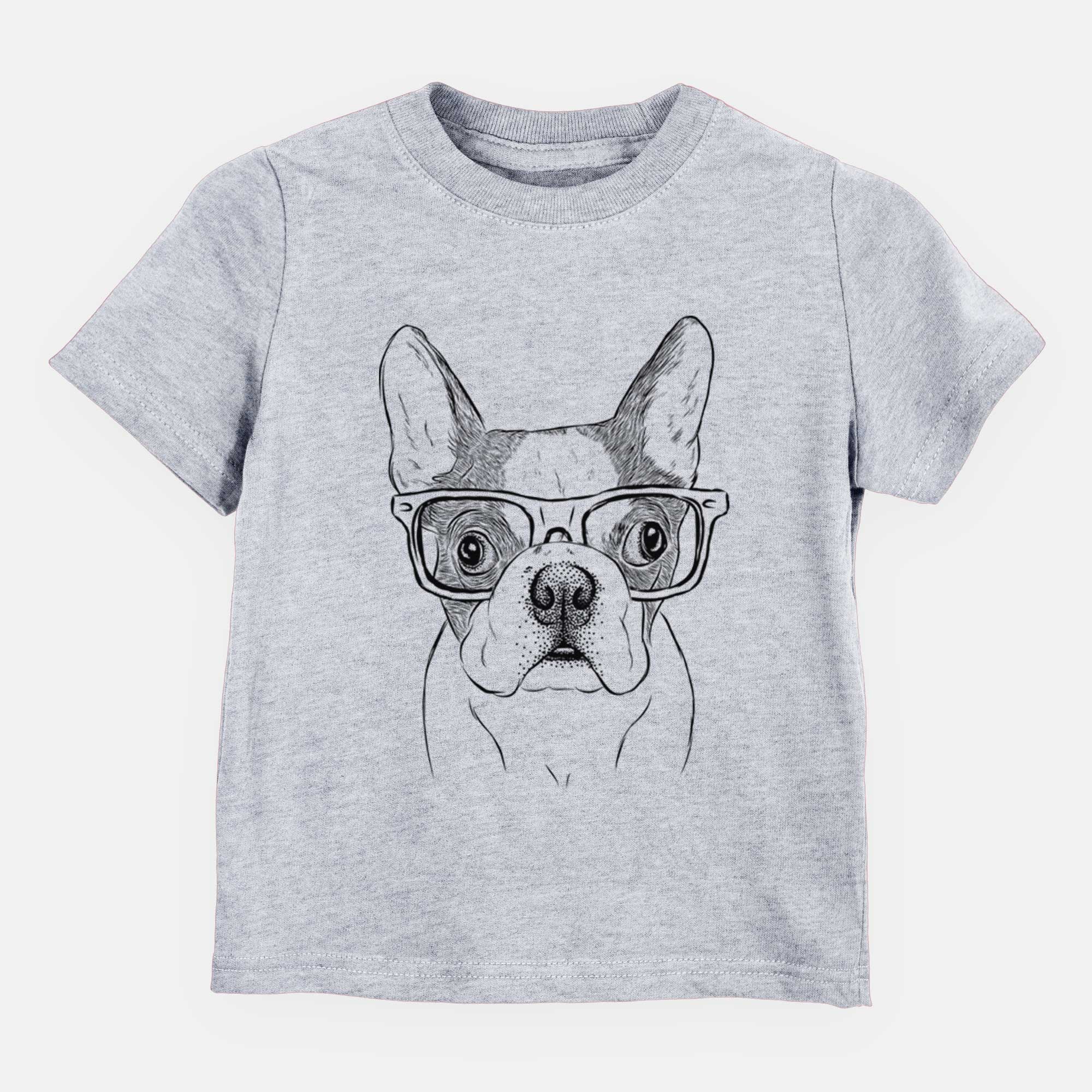 Chic Chocolate Chip the Boston Terrier - Kids/Youth/Toddler Shirt