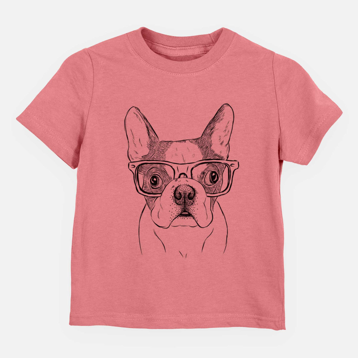 Chic Chocolate Chip the Boston Terrier - Kids/Youth/Toddler Shirt