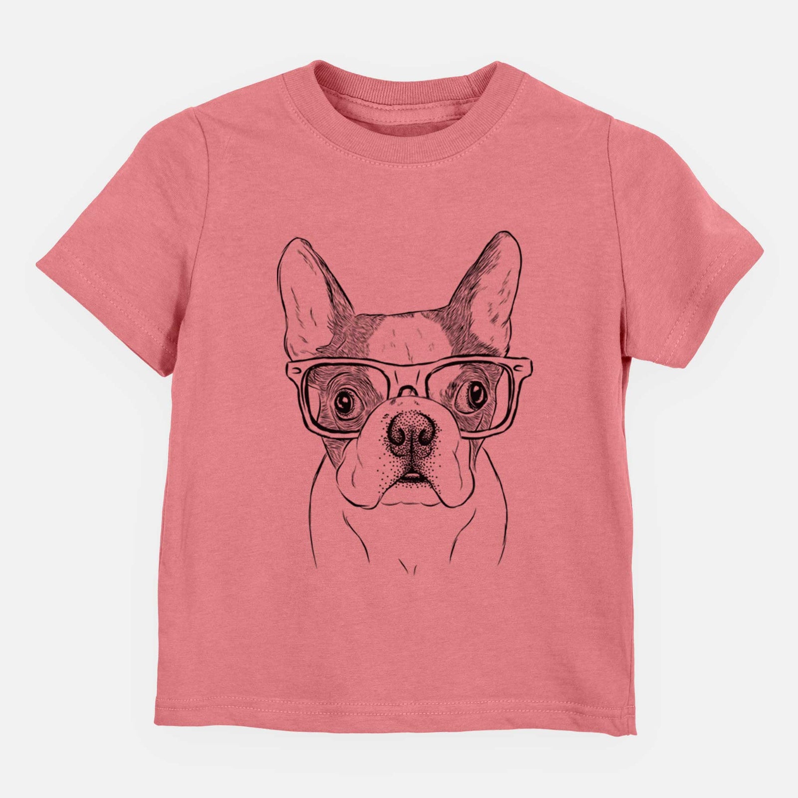 Chic Chocolate Chip the Boston Terrier - Kids/Youth/Toddler Shirt