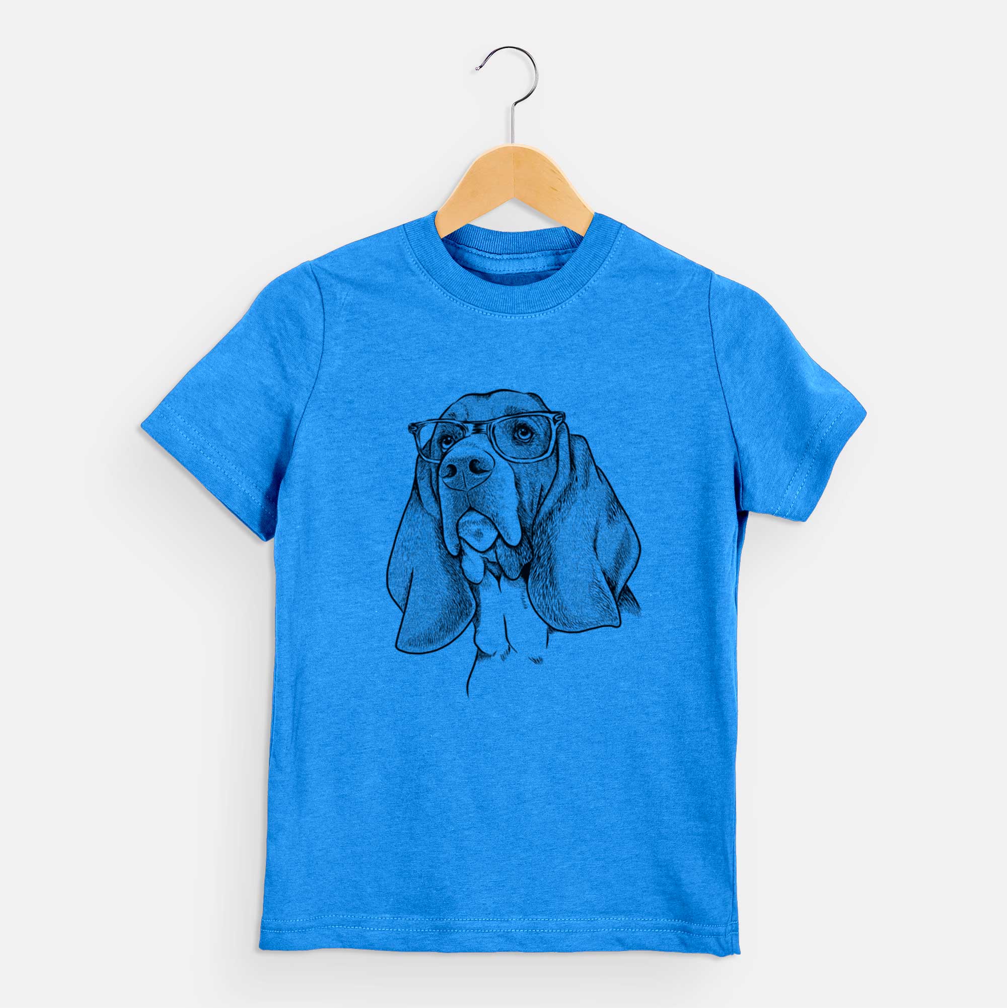 Chic Cooper the Basset Hound - Kids/Youth/Toddler Shirt