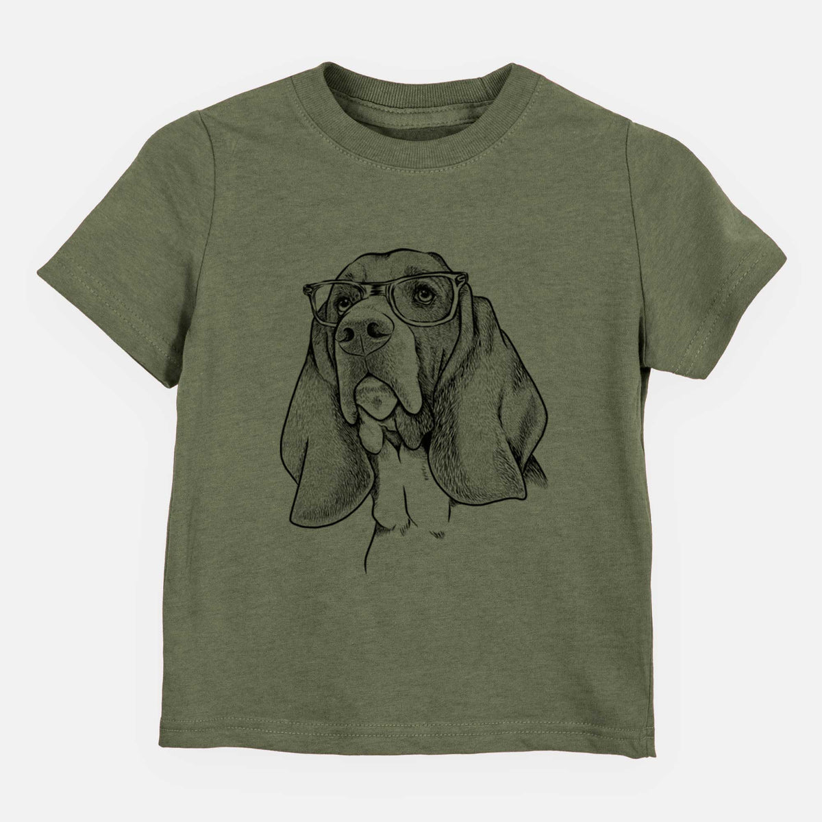 Chic Cooper the Basset Hound - Kids/Youth/Toddler Shirt