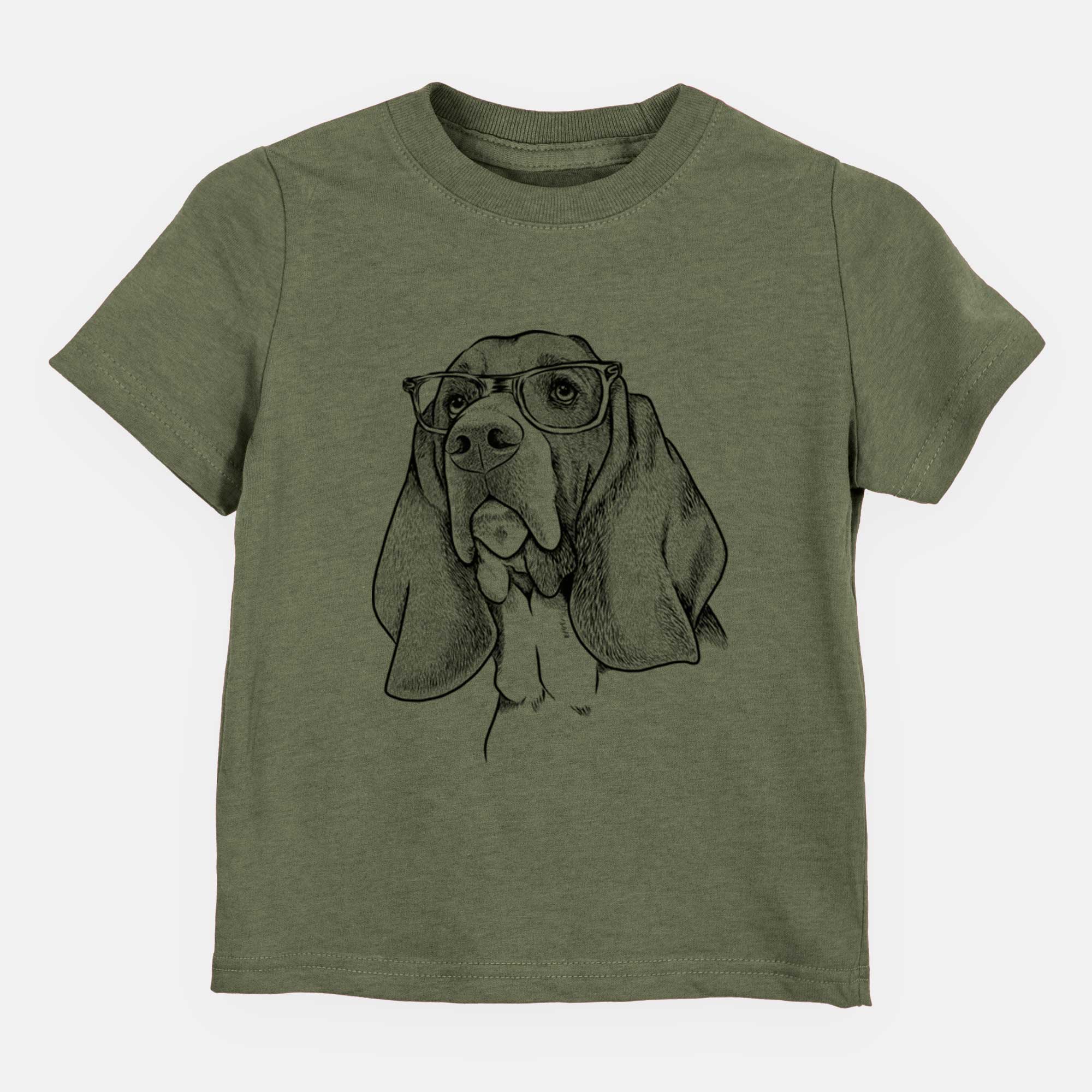 Chic Cooper the Basset Hound - Kids/Youth/Toddler Shirt
