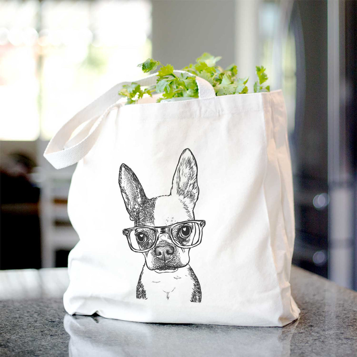 Daisy the Boston Terrier - Tote Bag