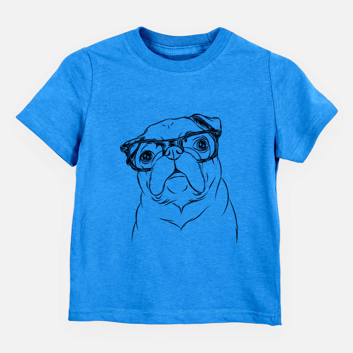 Chic Darling Chloe the Pug - Kids/Youth/Toddler Shirt