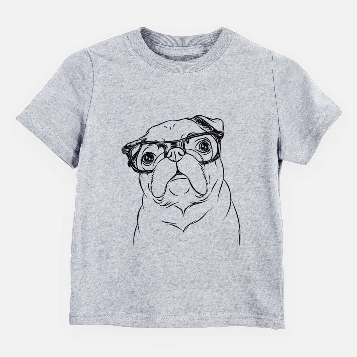 Chic Darling Chloe the Pug - Kids/Youth/Toddler Shirt