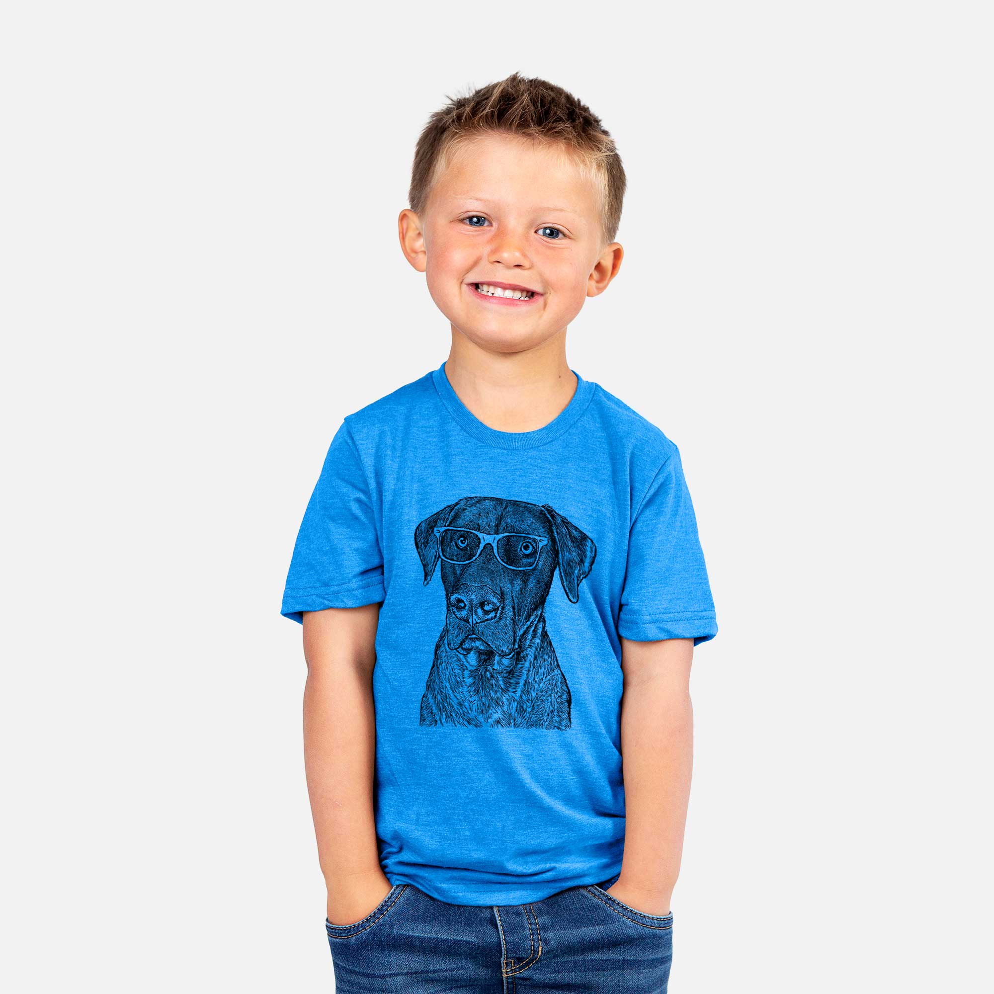 Chic David the Boxador - Kids/Youth/Toddler Shirt