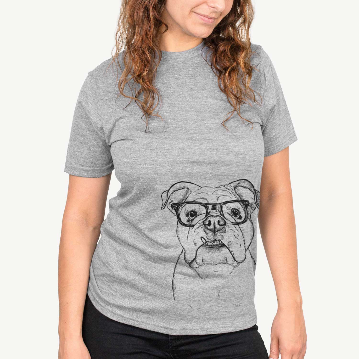 Dazy the English Bulldog - Unisex Crewneck