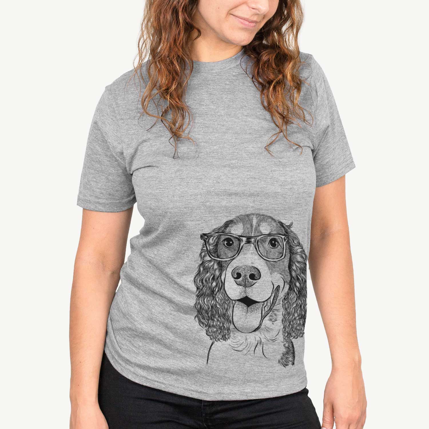 Delilah the English Springer Spaniel - Unisex Crewneck