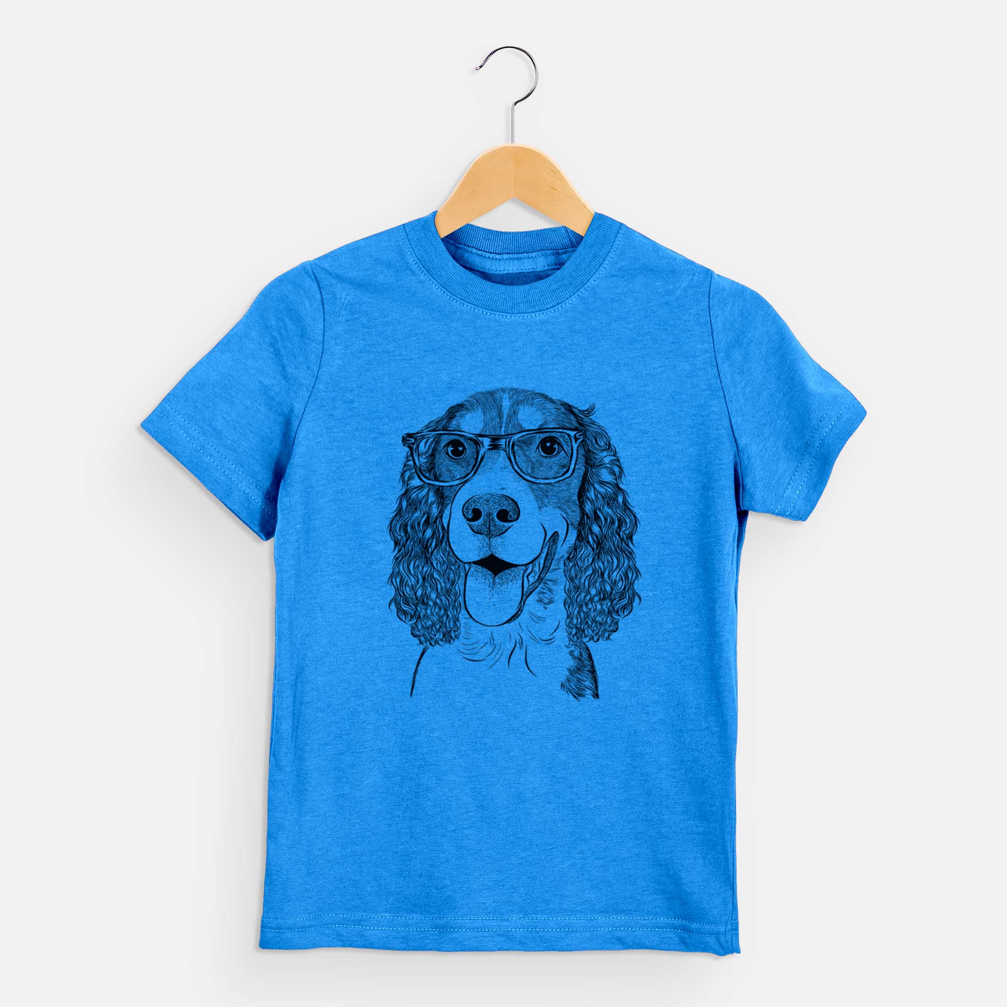 Chic Delilah the English Springer Spaniel - Kids/Youth/Toddler Shirt