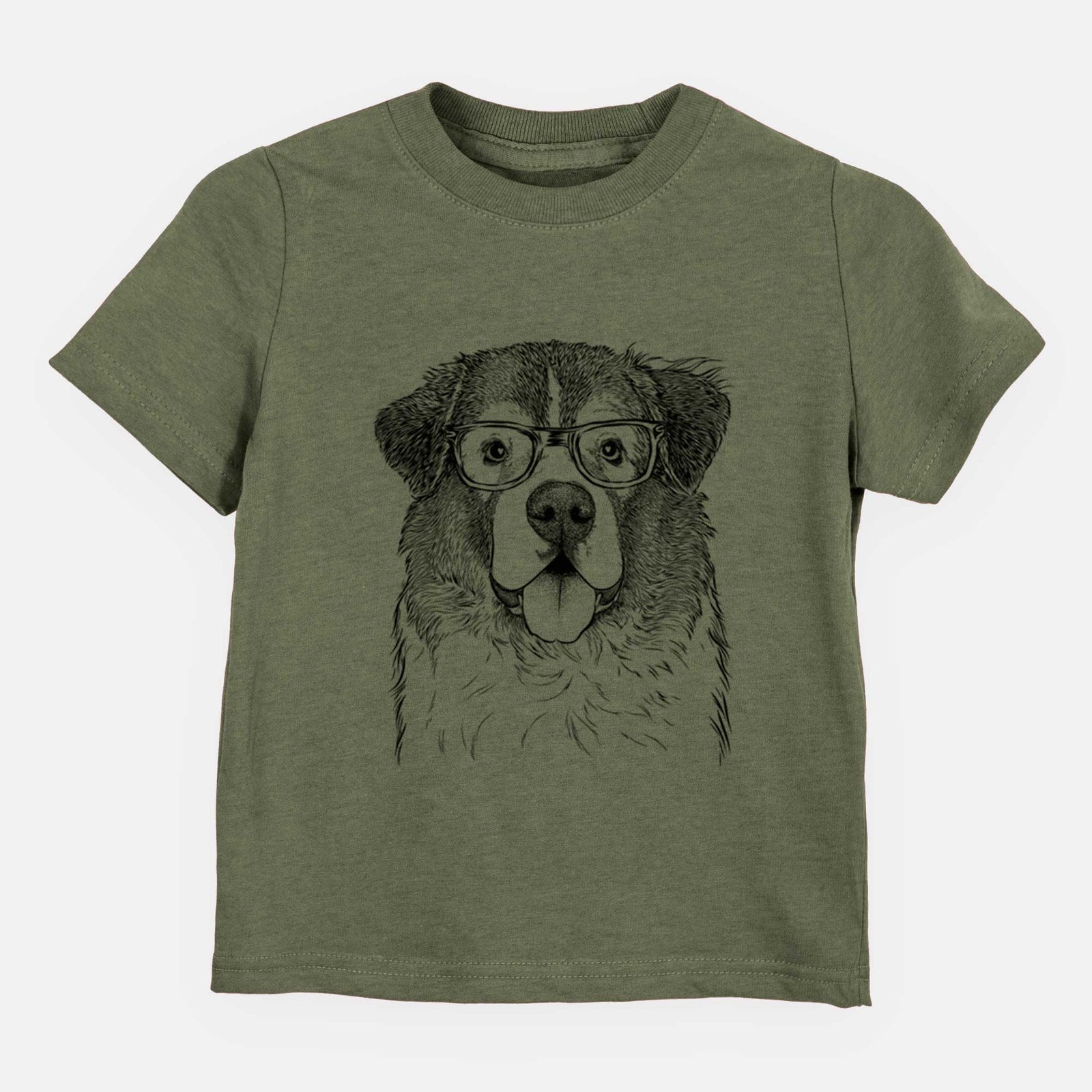 Chic Dilly the Saint Bernard - Kids/Youth/Toddler Shirt