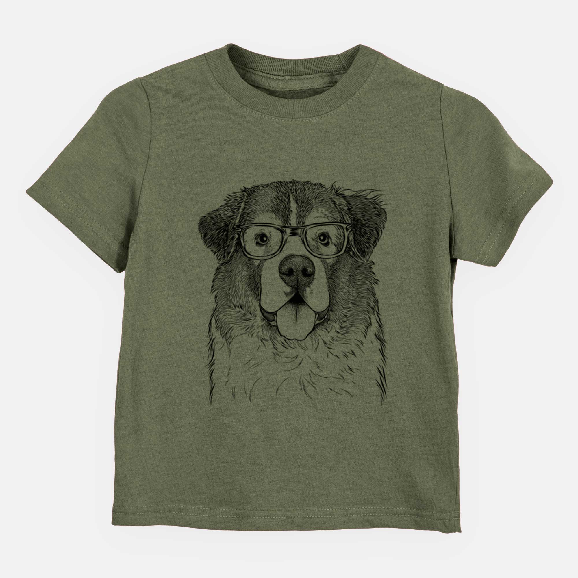 Chic Dilly the Saint Bernard - Kids/Youth/Toddler Shirt